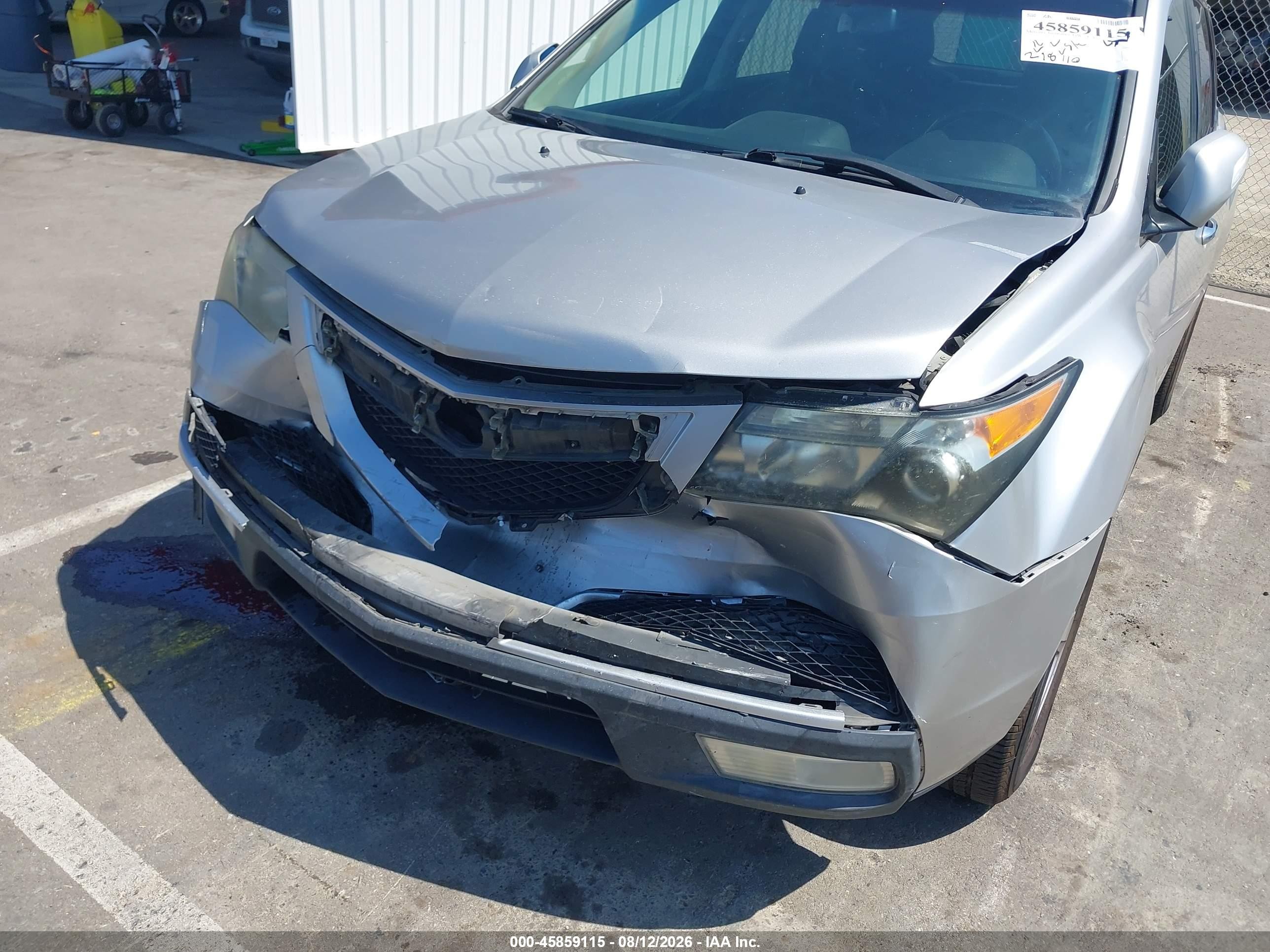 2013 Acura Mdx Technology Package Silver vin: 2HNYD2H30DH506375
