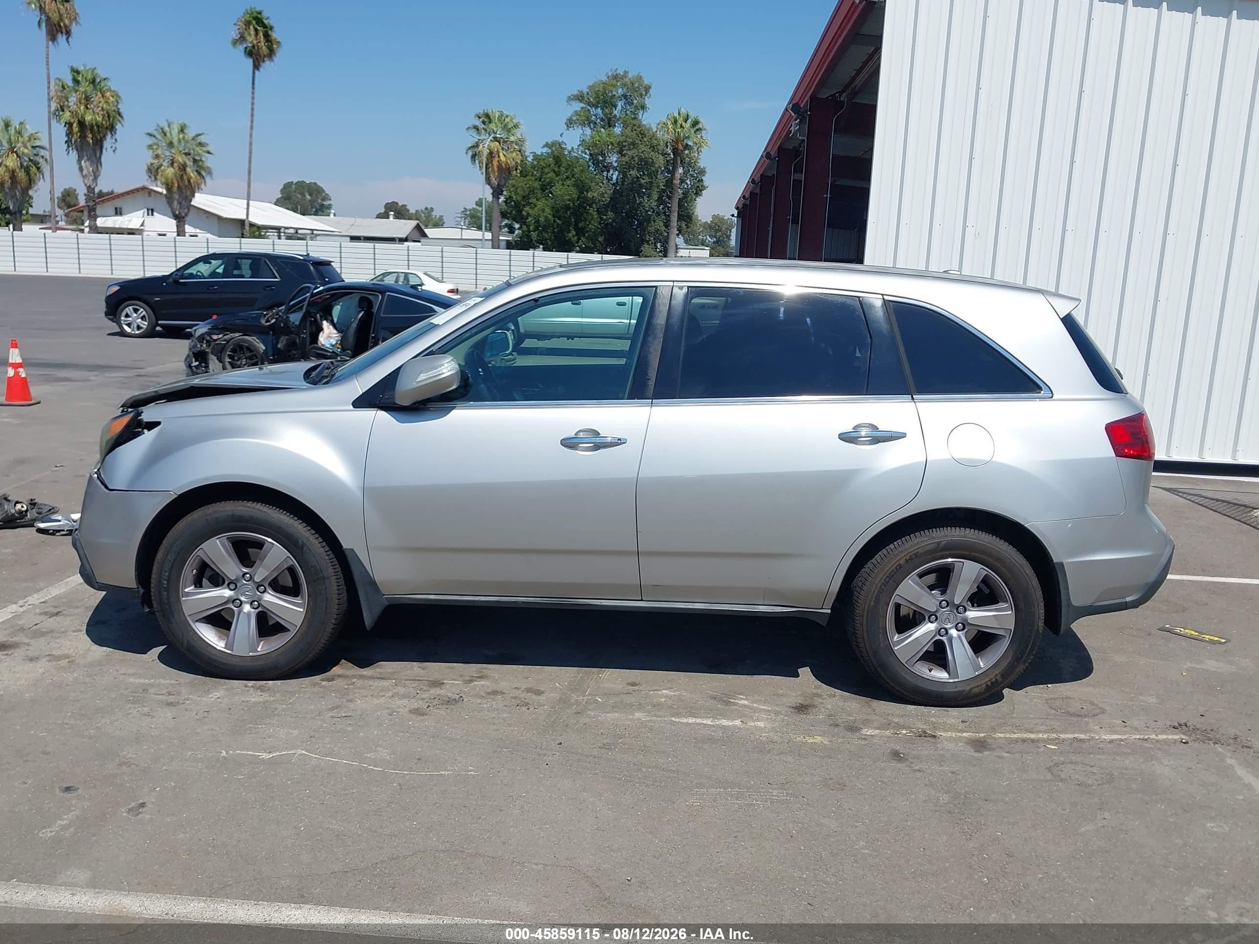 2013 Acura Mdx Technology Package Silver vin: 2HNYD2H30DH506375