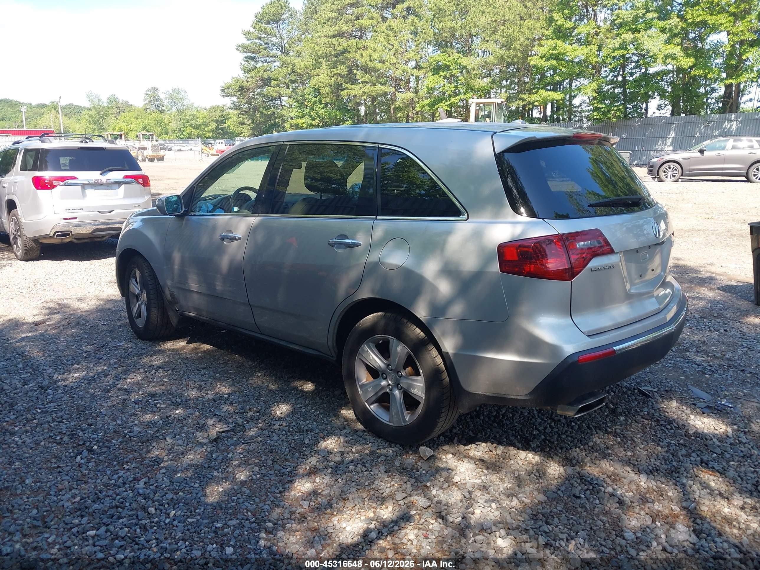 2013 Acura Mdx Technology Package Silver vin: 2HNYD2H30DH515870