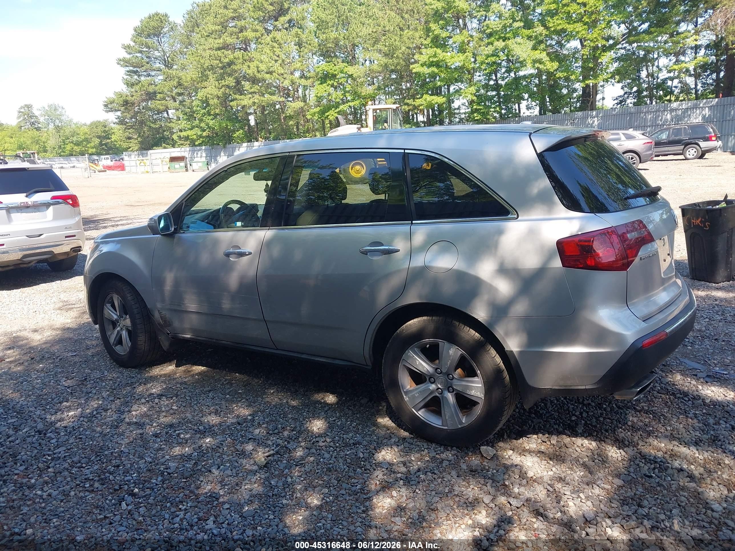 2013 Acura Mdx Technology Package Silver vin: 2HNYD2H30DH515870