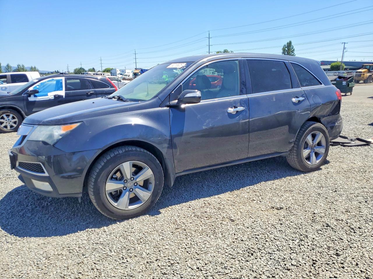 2013 Acura Mdx Technology Black vin: 2HNYD2H30DH521779
