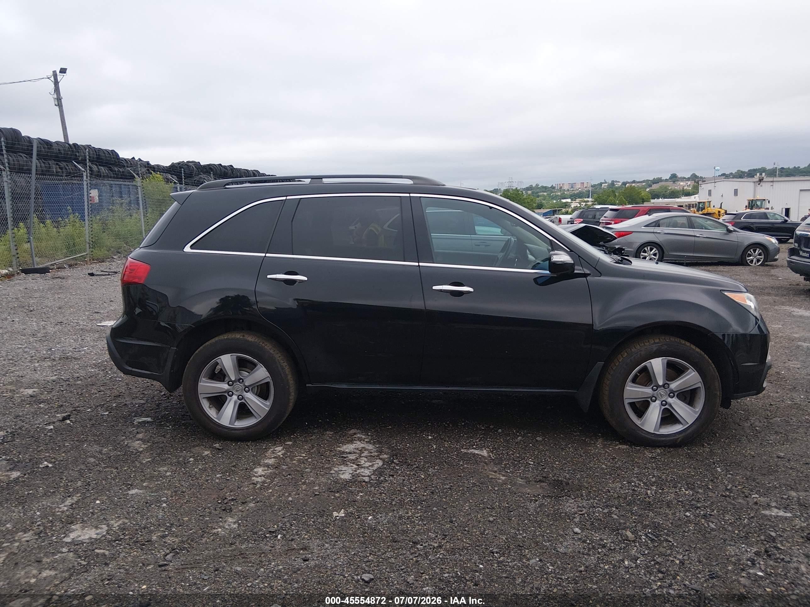 2012 Acura Mdx Technology Package Black vin: 2HNYD2H31CH500308