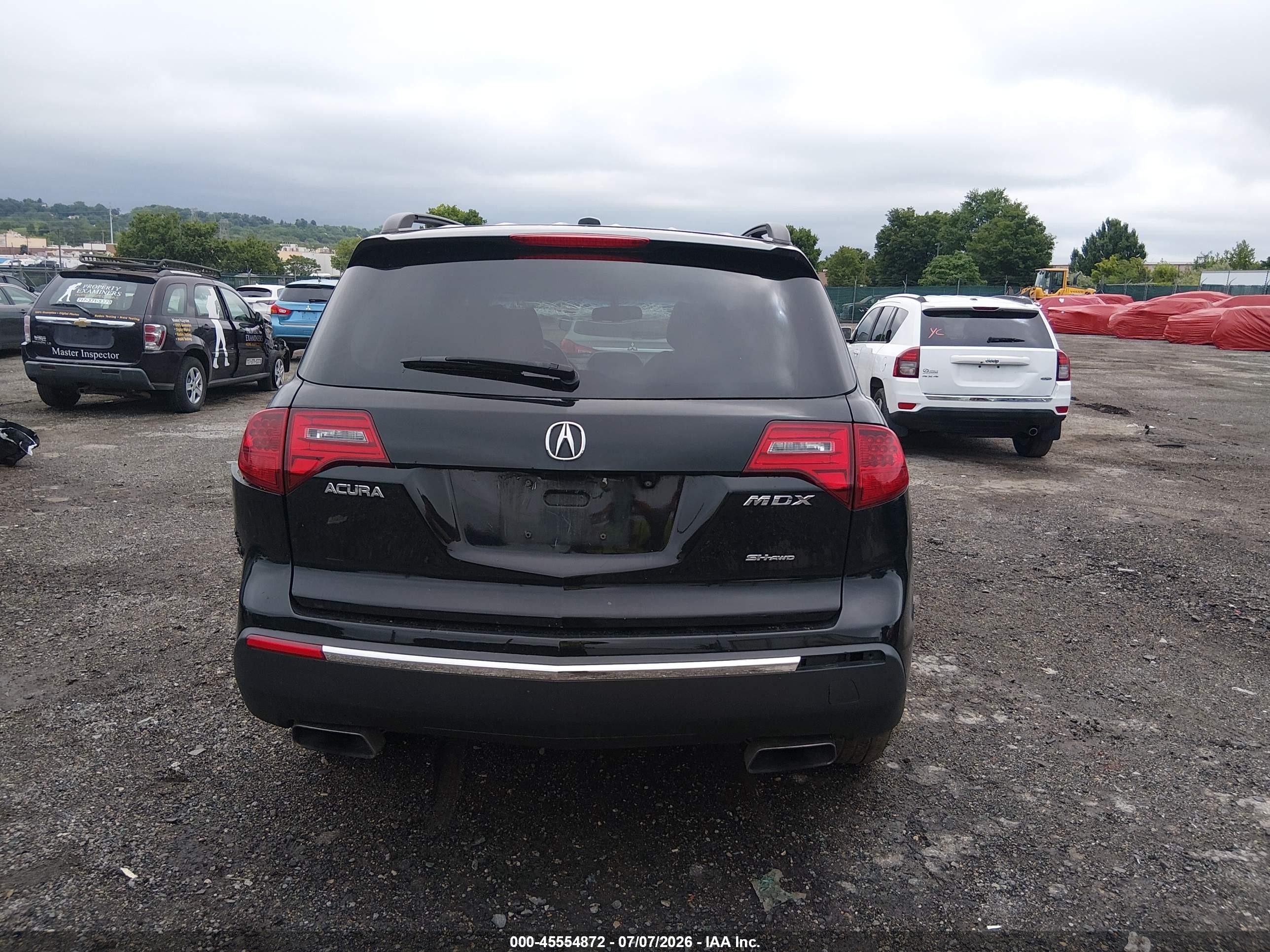 2012 Acura Mdx Technology Package Black vin: 2HNYD2H31CH500308