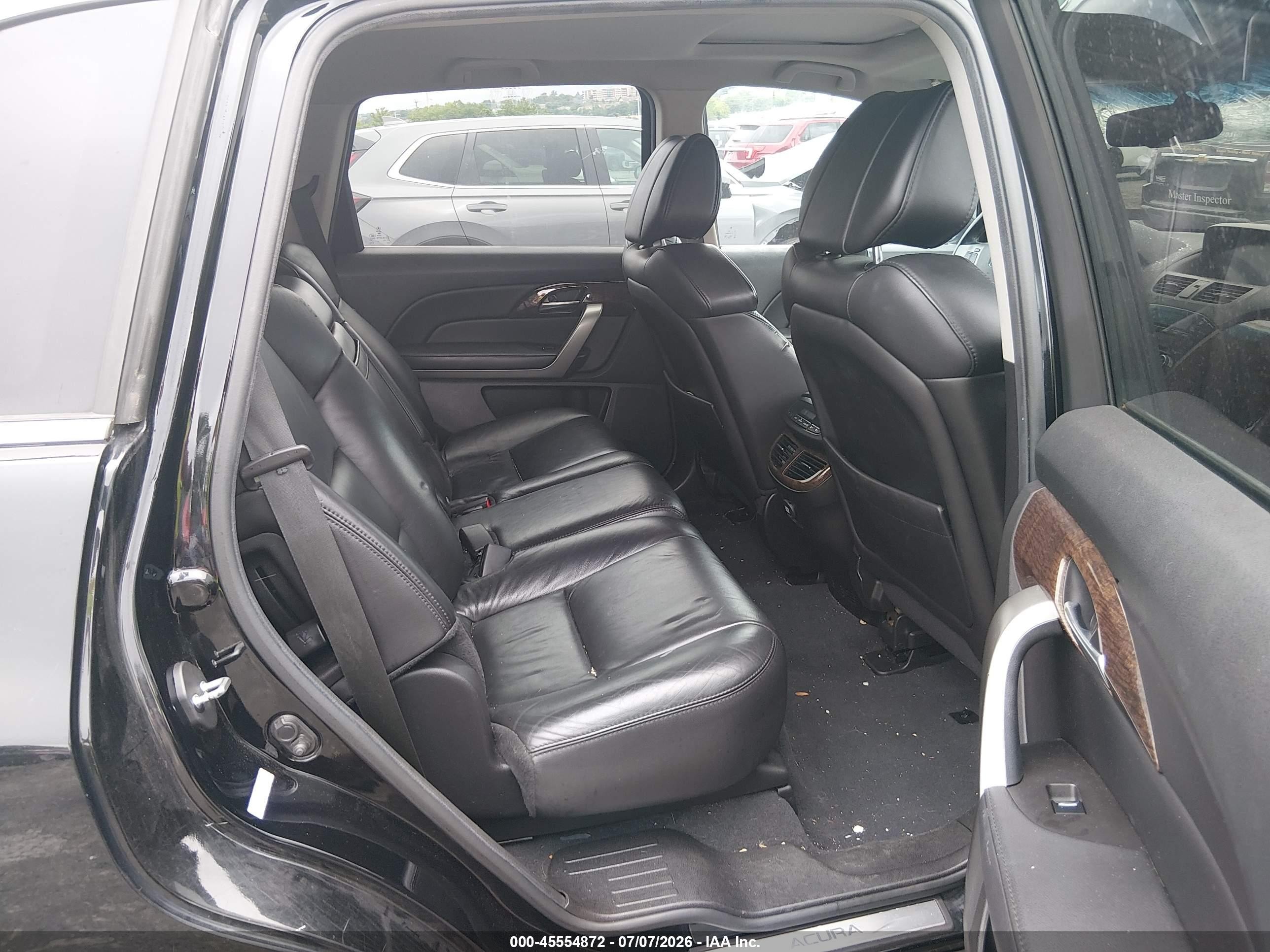2012 Acura Mdx Technology Package Black vin: 2HNYD2H31CH500308