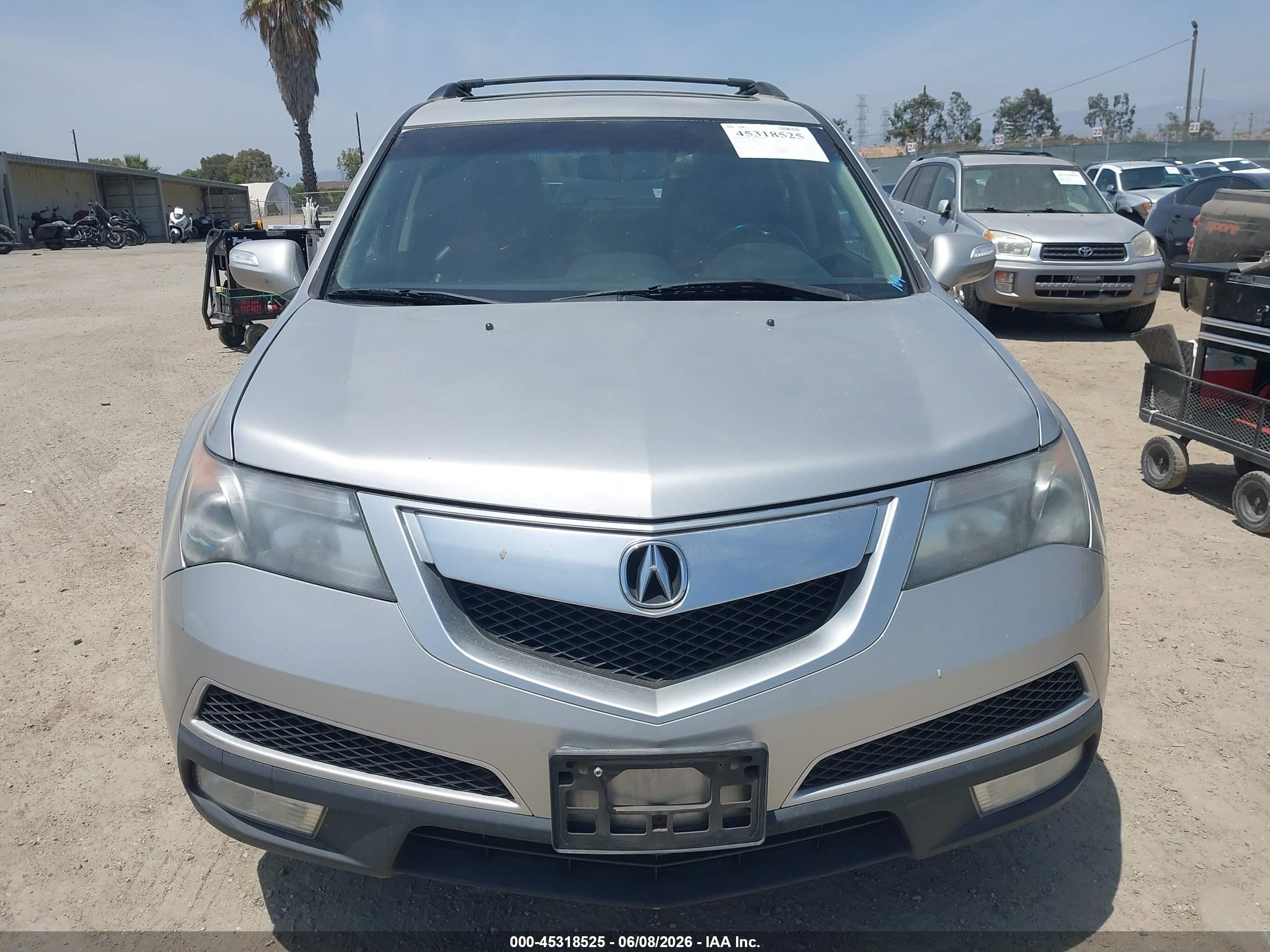 2012 Acura Mdx Technology Package Серый vin: 2HNYD2H31CH505251