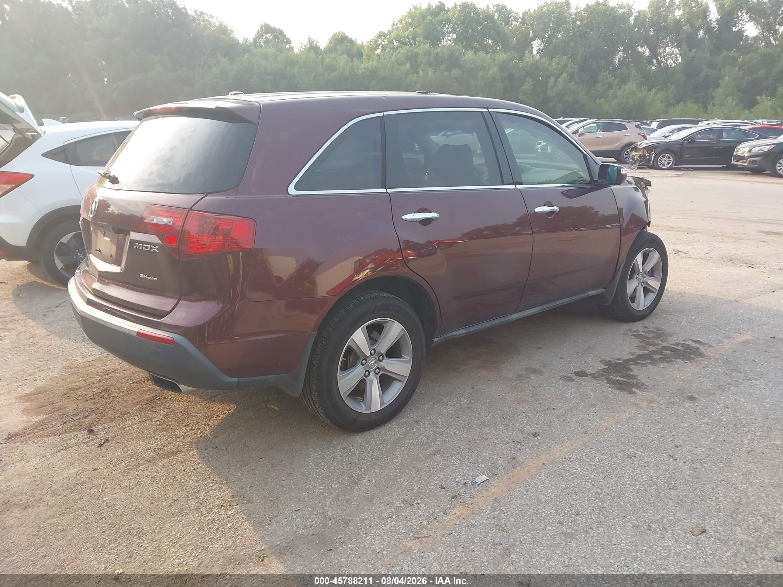 2012 Acura Mdx Technology Package Maroon vin: 2HNYD2H31CH520560