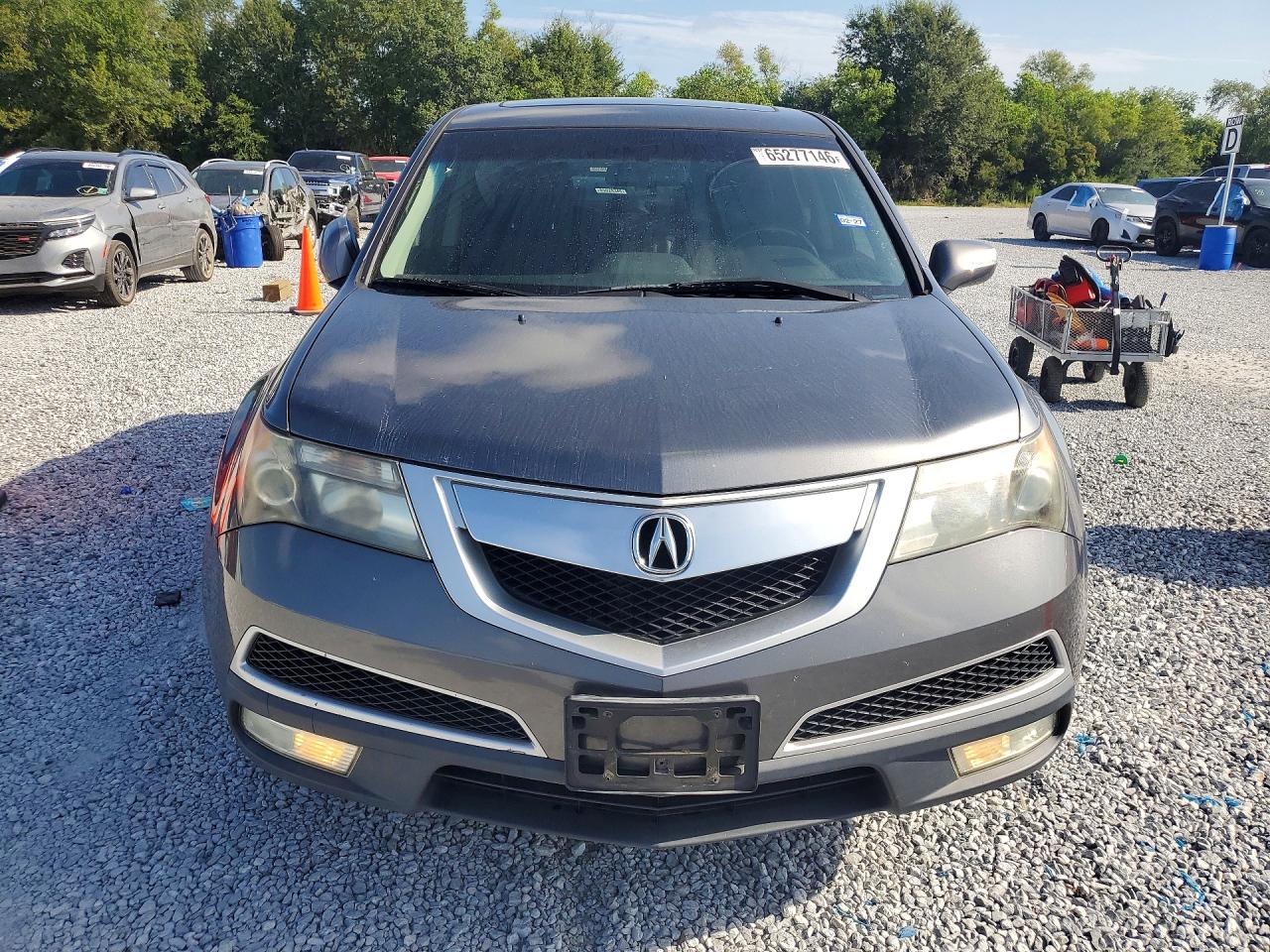 2012 Acura Mdx Technology Gray vin: 2HNYD2H31CH529632