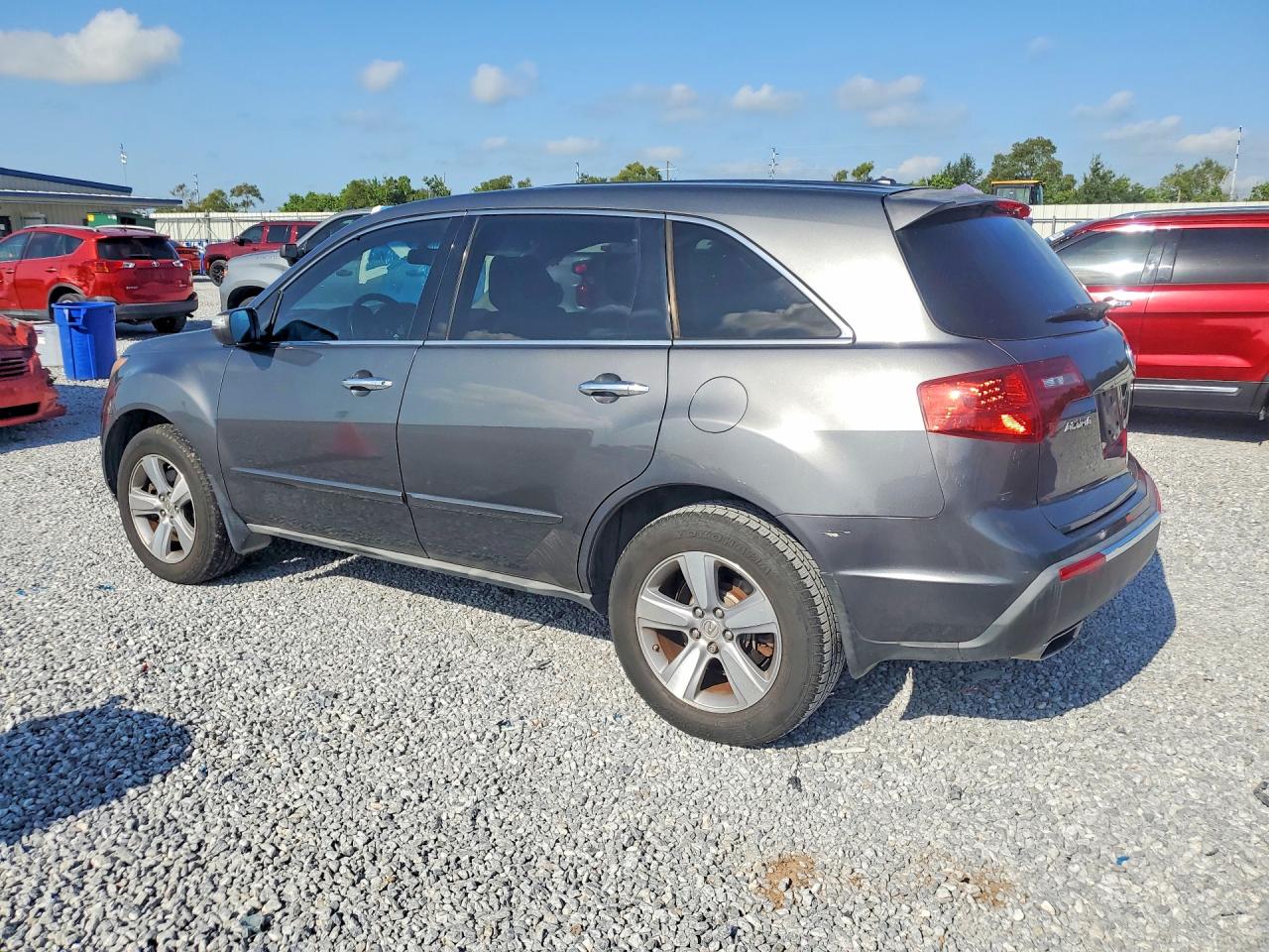 2012 Acura Mdx Technology Gray vin: 2HNYD2H31CH529632