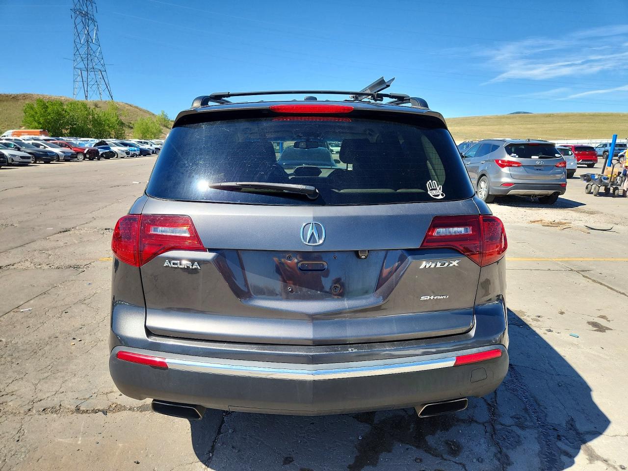 2012 Acura Mdx Technology Серый vin: 2HNYD2H31CH530103