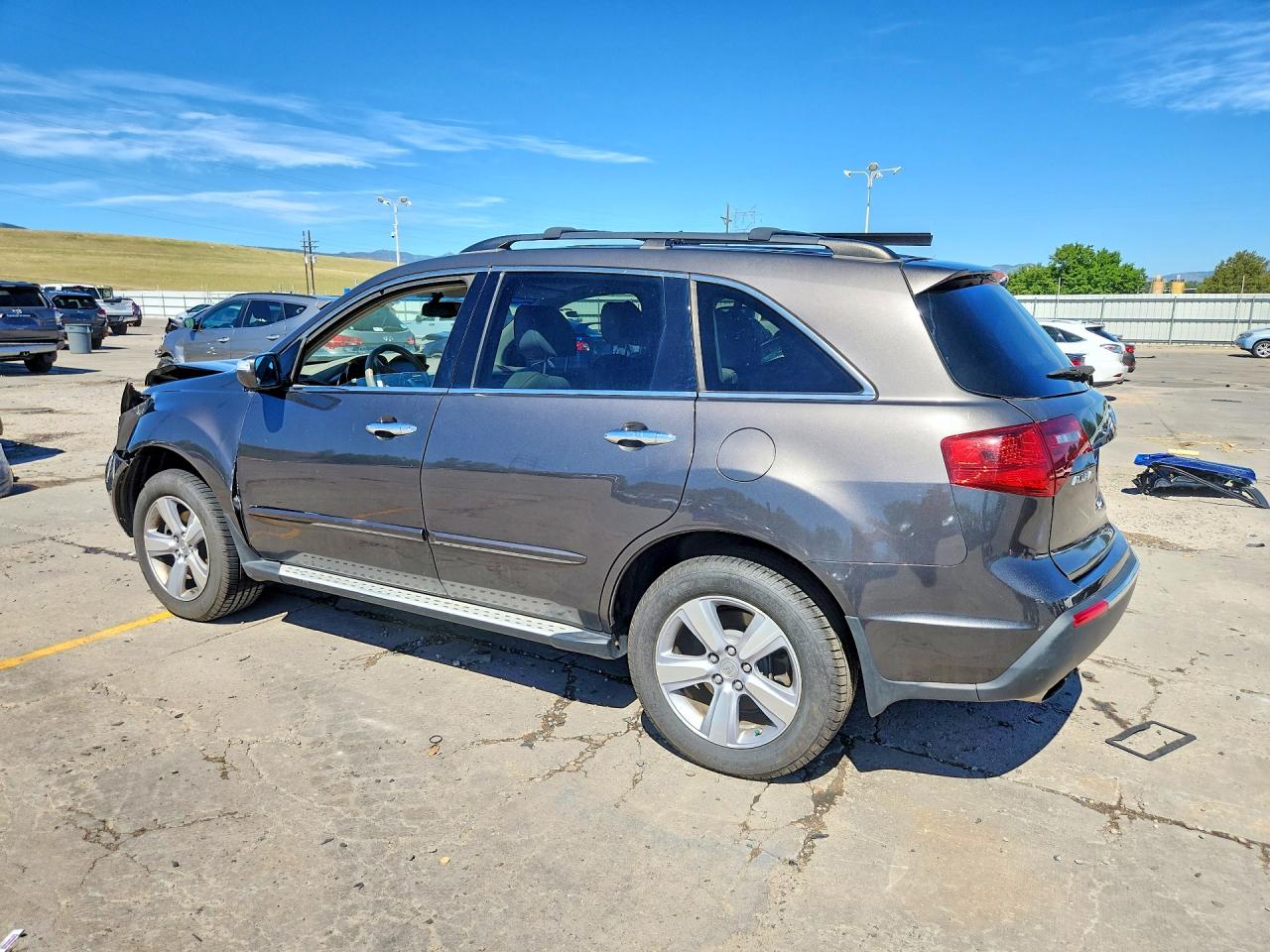 2012 Acura Mdx Technology Серый vin: 2HNYD2H31CH530103