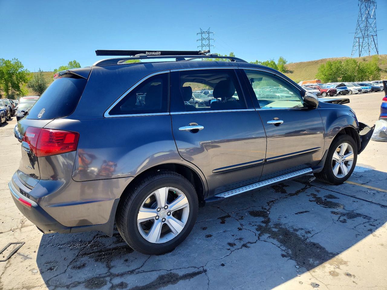 2012 Acura Mdx Technology Серый vin: 2HNYD2H31CH530103