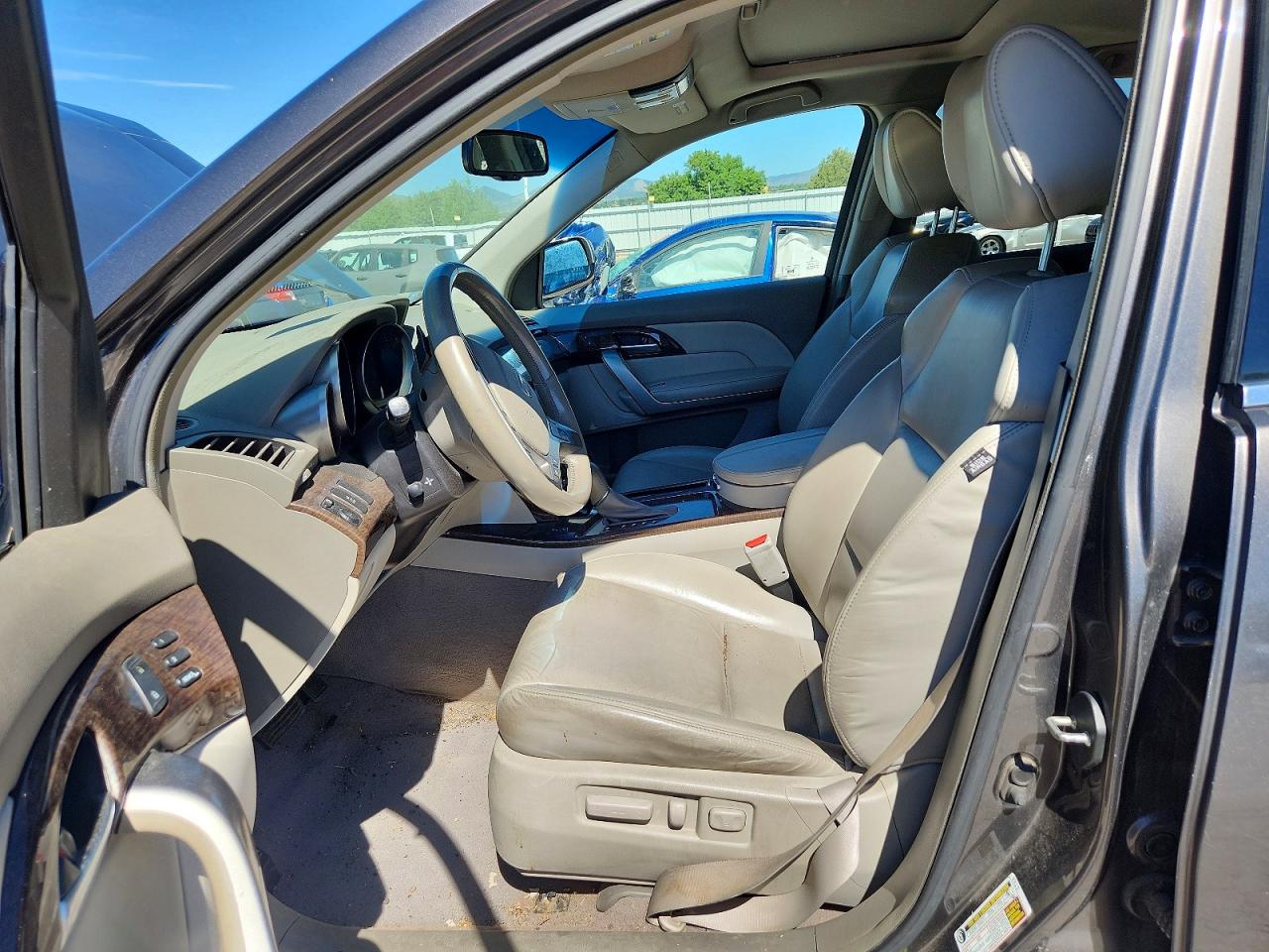 2012 Acura Mdx Technology Серый vin: 2HNYD2H31CH530103