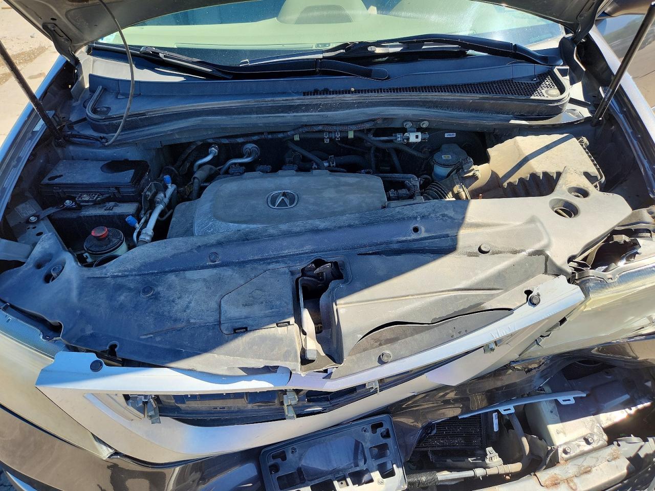 2012 Acura Mdx Technology Серый vin: 2HNYD2H31CH530103