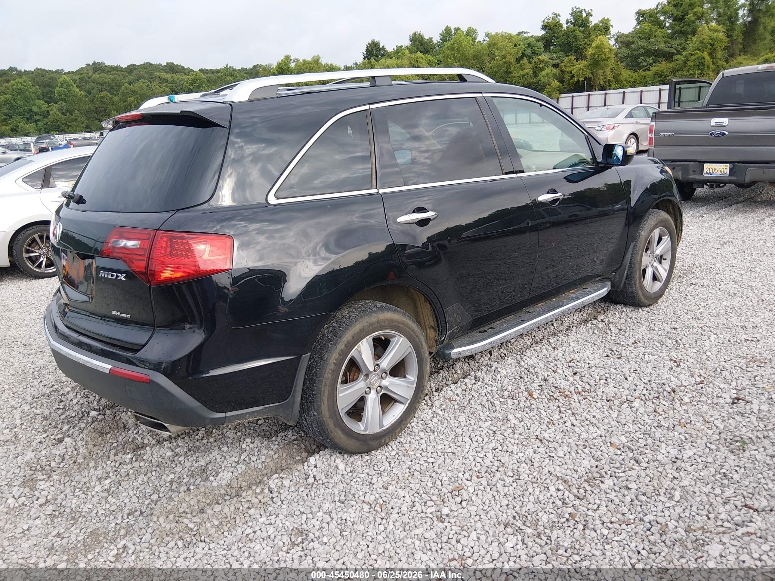2012 Acura Mdx Technology Package Black vin: 2HNYD2H31CH530988