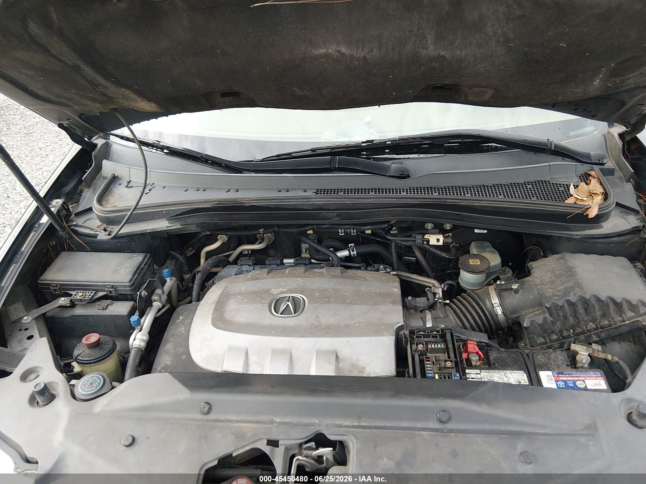 2012 Acura Mdx Technology Package Black vin: 2HNYD2H31CH530988