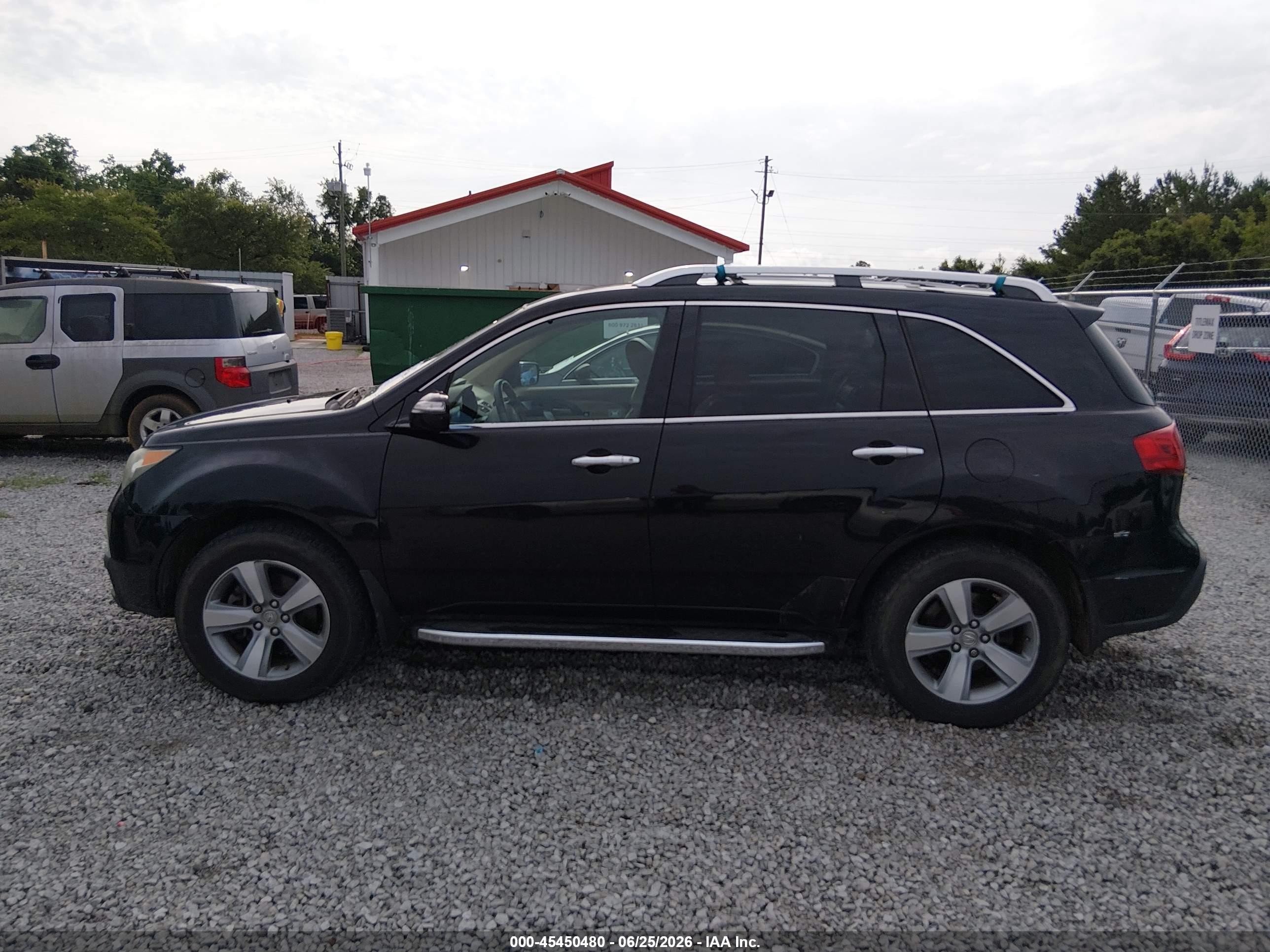 2012 Acura Mdx Technology Package Black vin: 2HNYD2H31CH530988