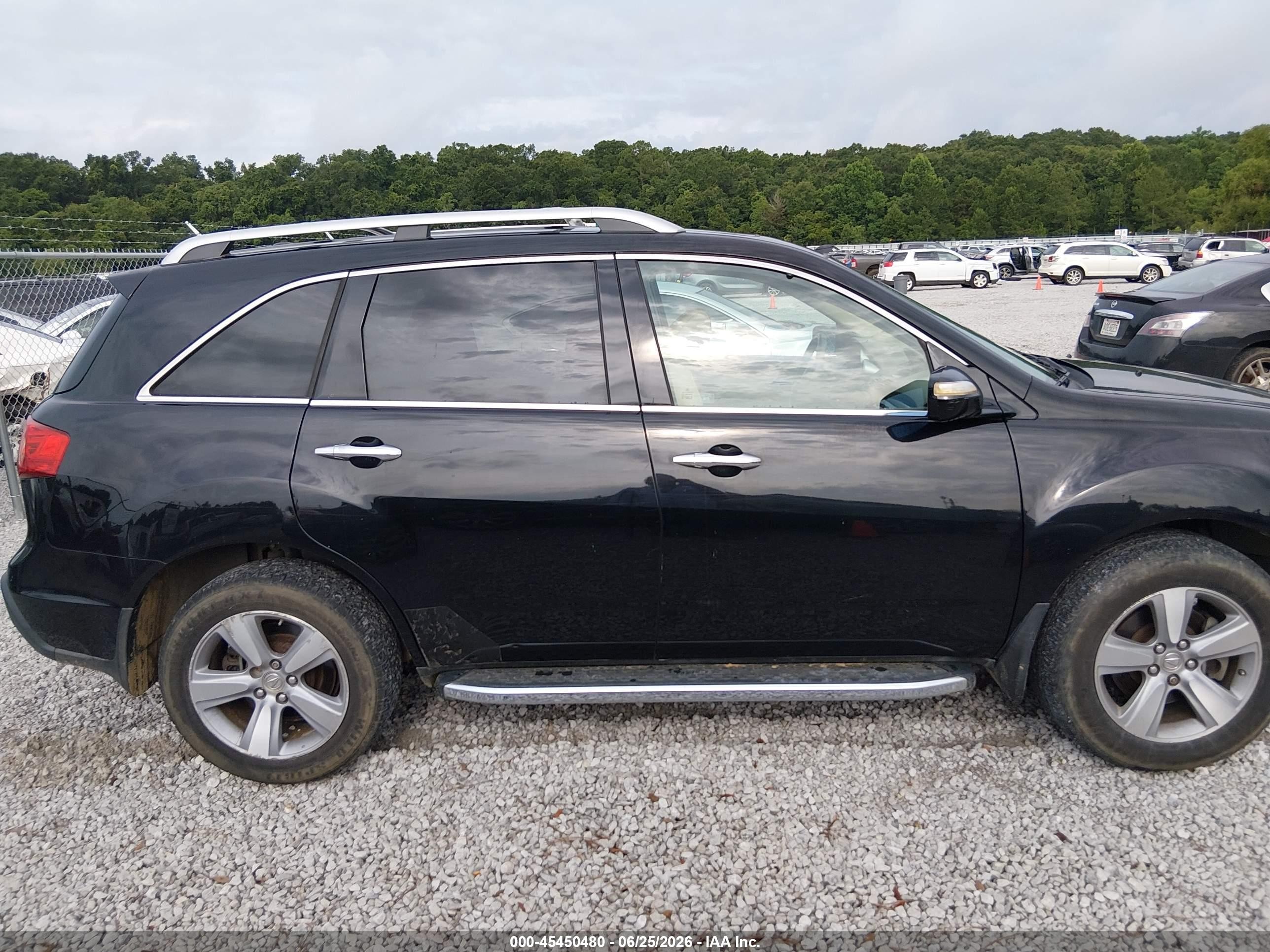 2012 Acura Mdx Technology Package Black vin: 2HNYD2H31CH530988