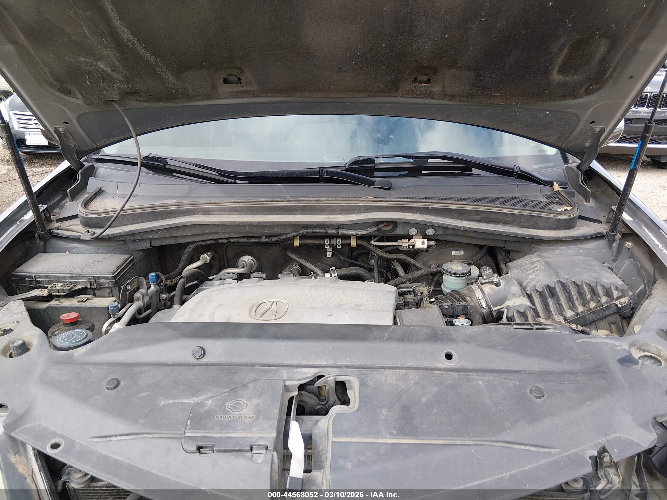 2012 Acura Mdx Technology Package Gray vin: 2HNYD2H31CH540520