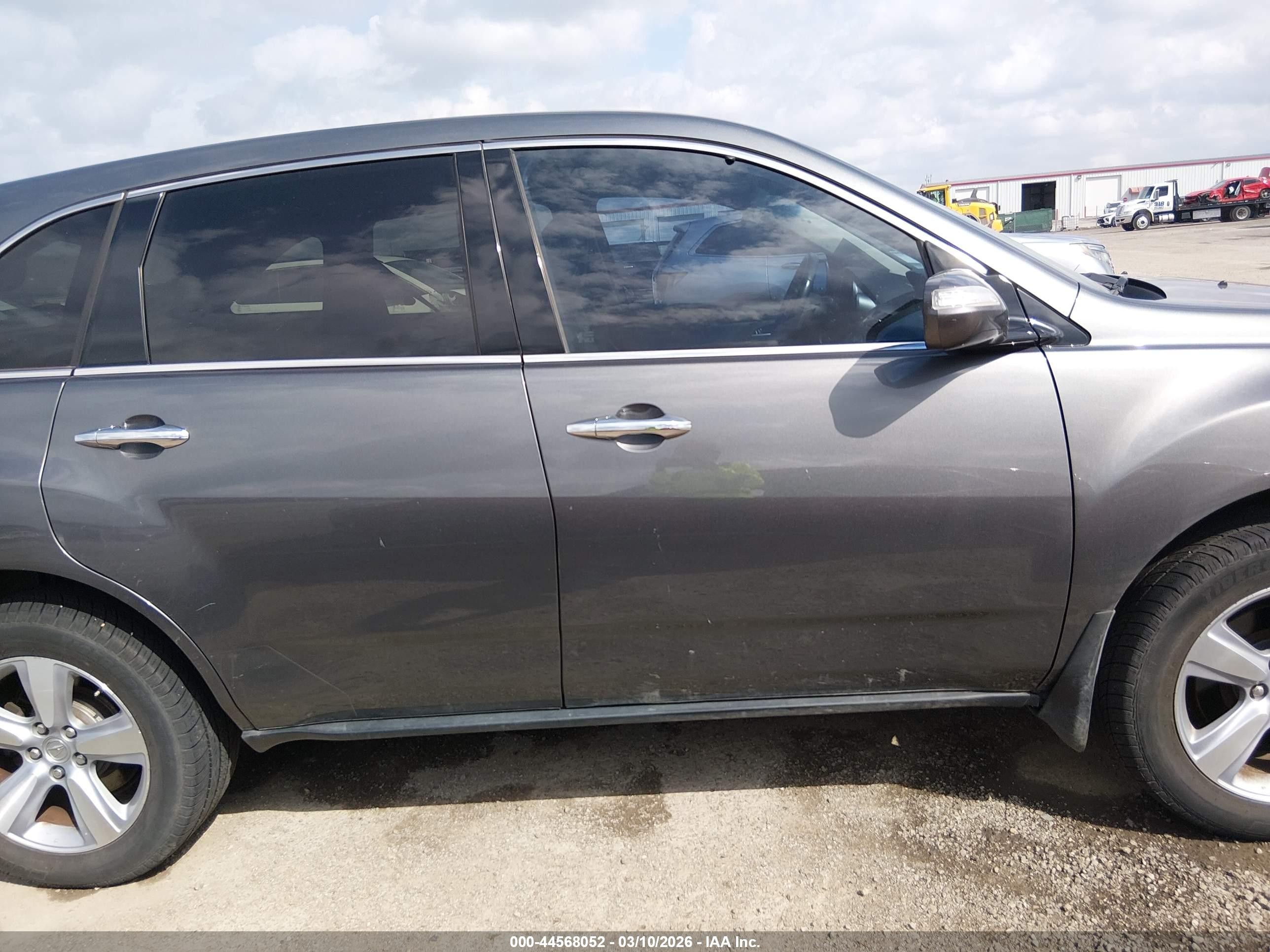 2012 Acura Mdx Technology Package Gray vin: 2HNYD2H31CH540520