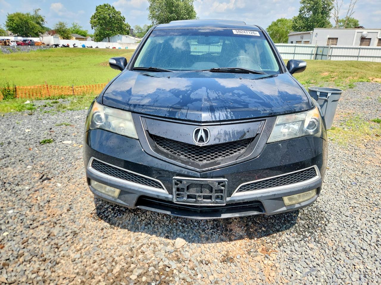 2012 Acura Mdx Technology Black vin: 2HNYD2H31CH542672