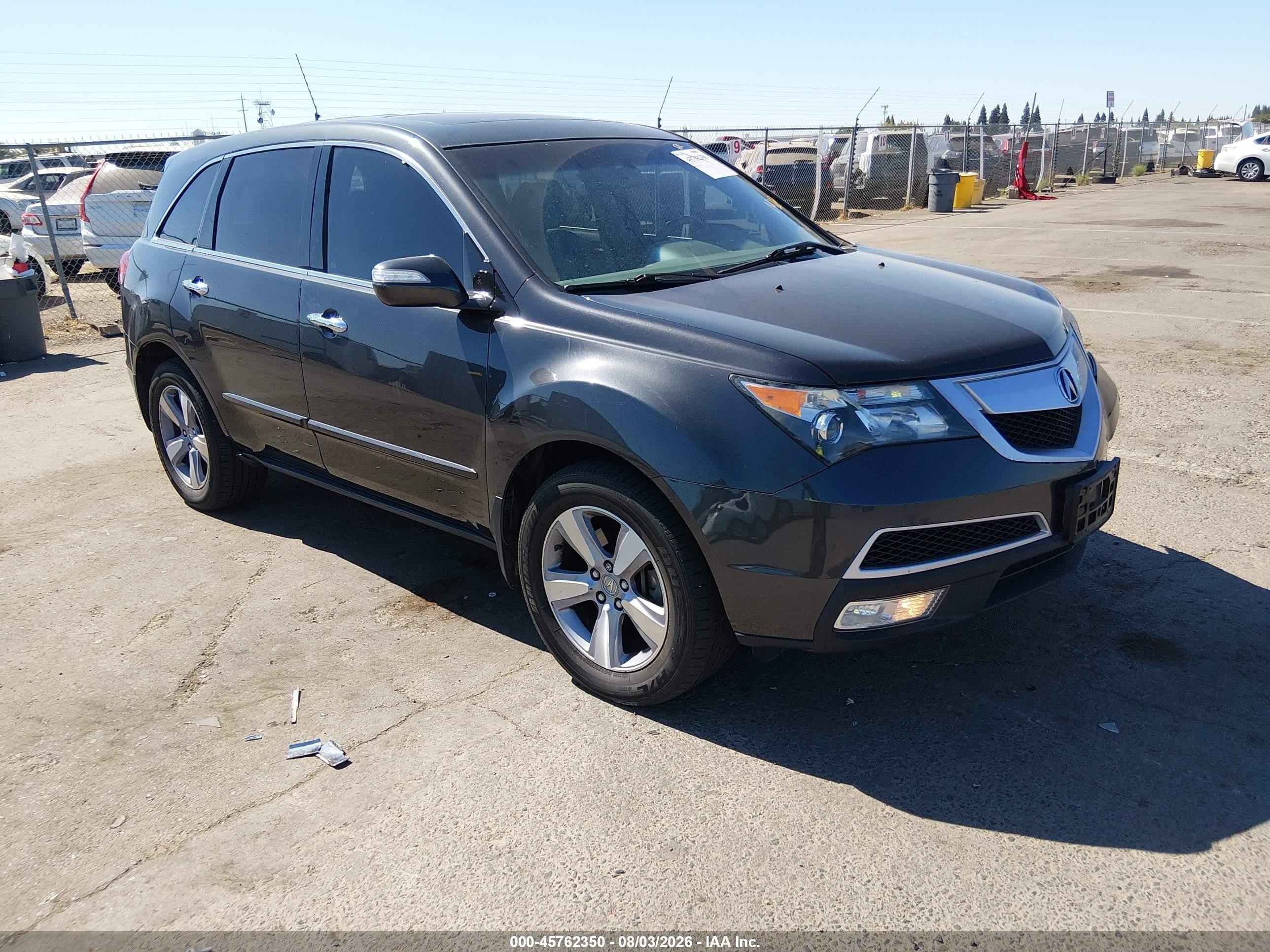 2013 Acura Mdx Technology Package Gray vin: 2HNYD2H31DH507504