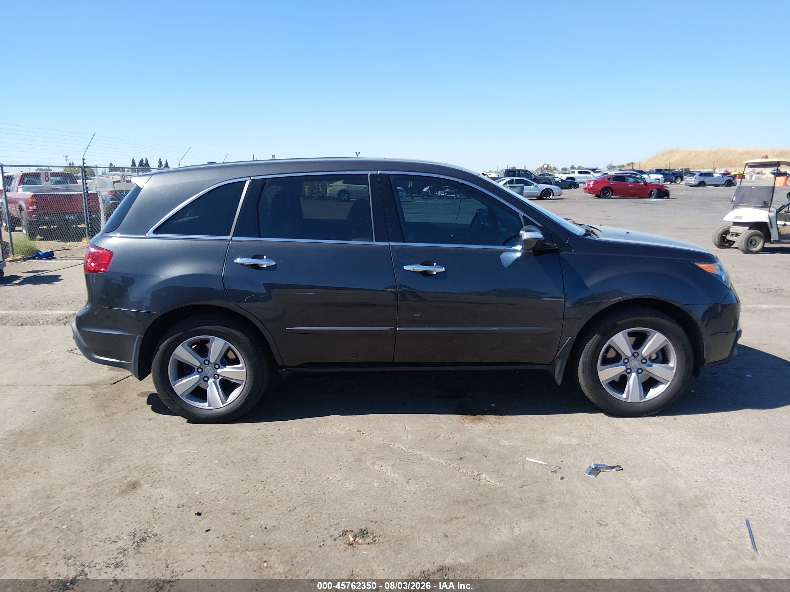 2013 Acura Mdx Technology Package Gray vin: 2HNYD2H31DH507504