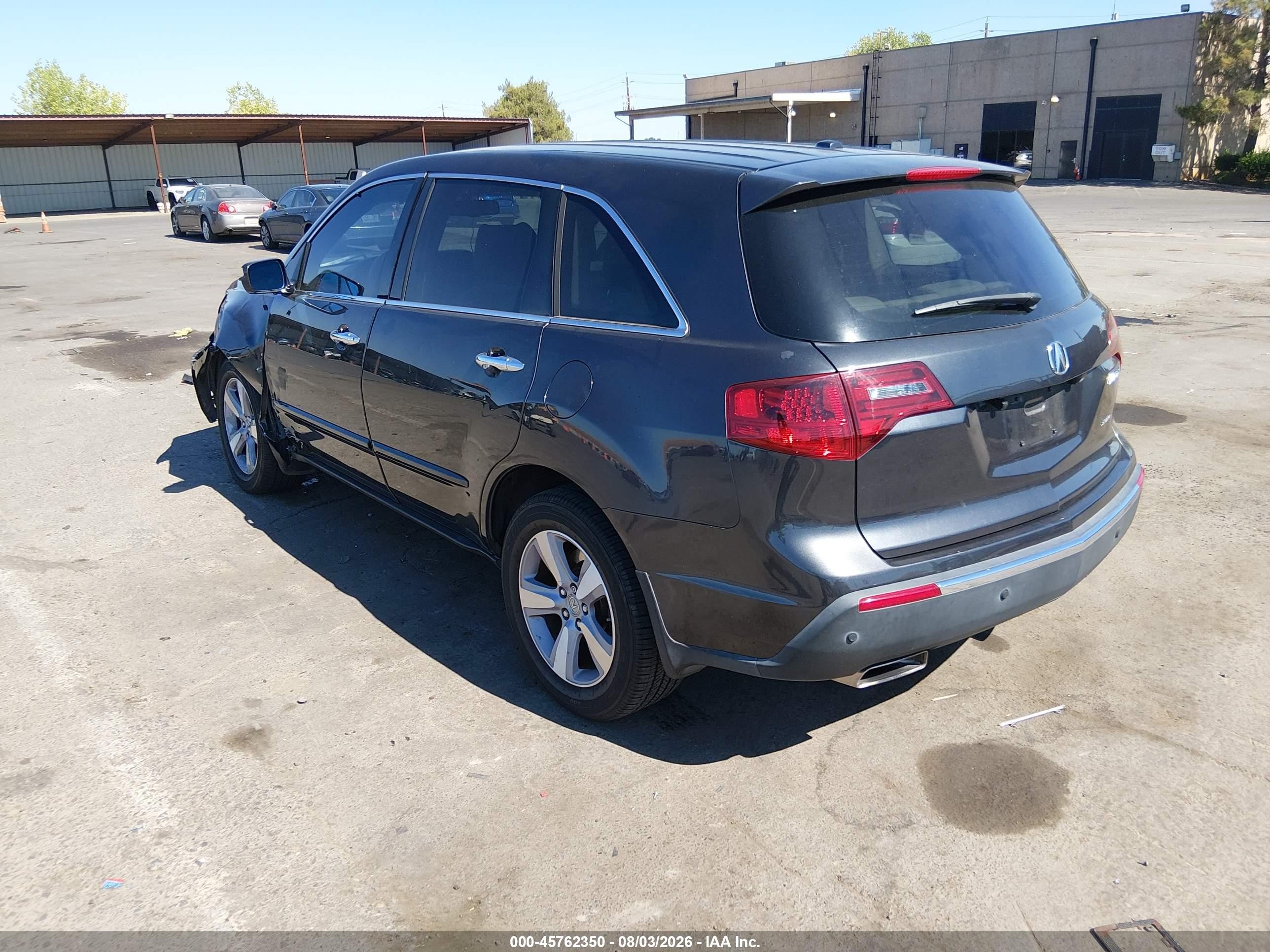 2013 Acura Mdx Technology Package Gray vin: 2HNYD2H31DH507504