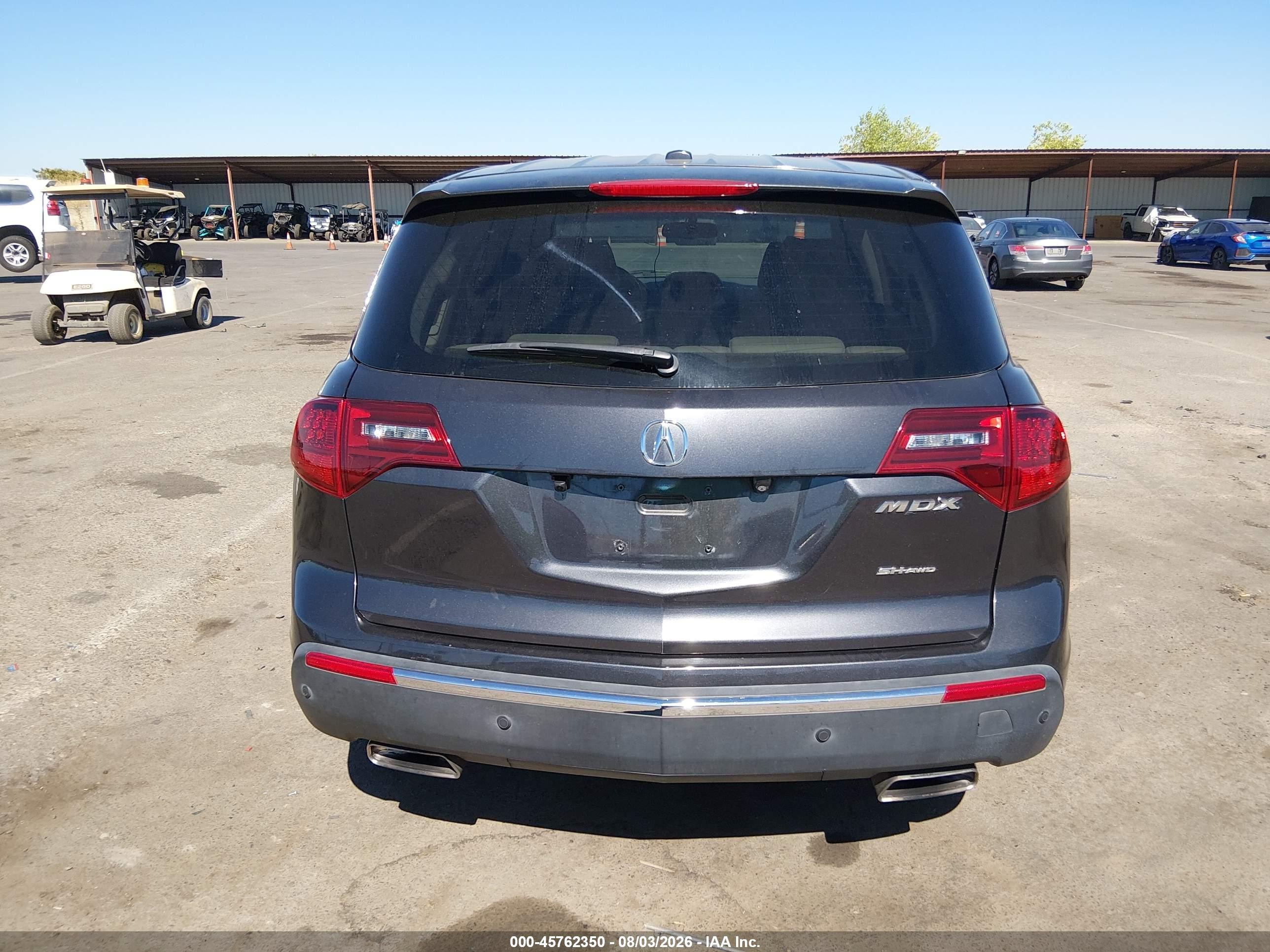 2013 Acura Mdx Technology Package Gray vin: 2HNYD2H31DH507504