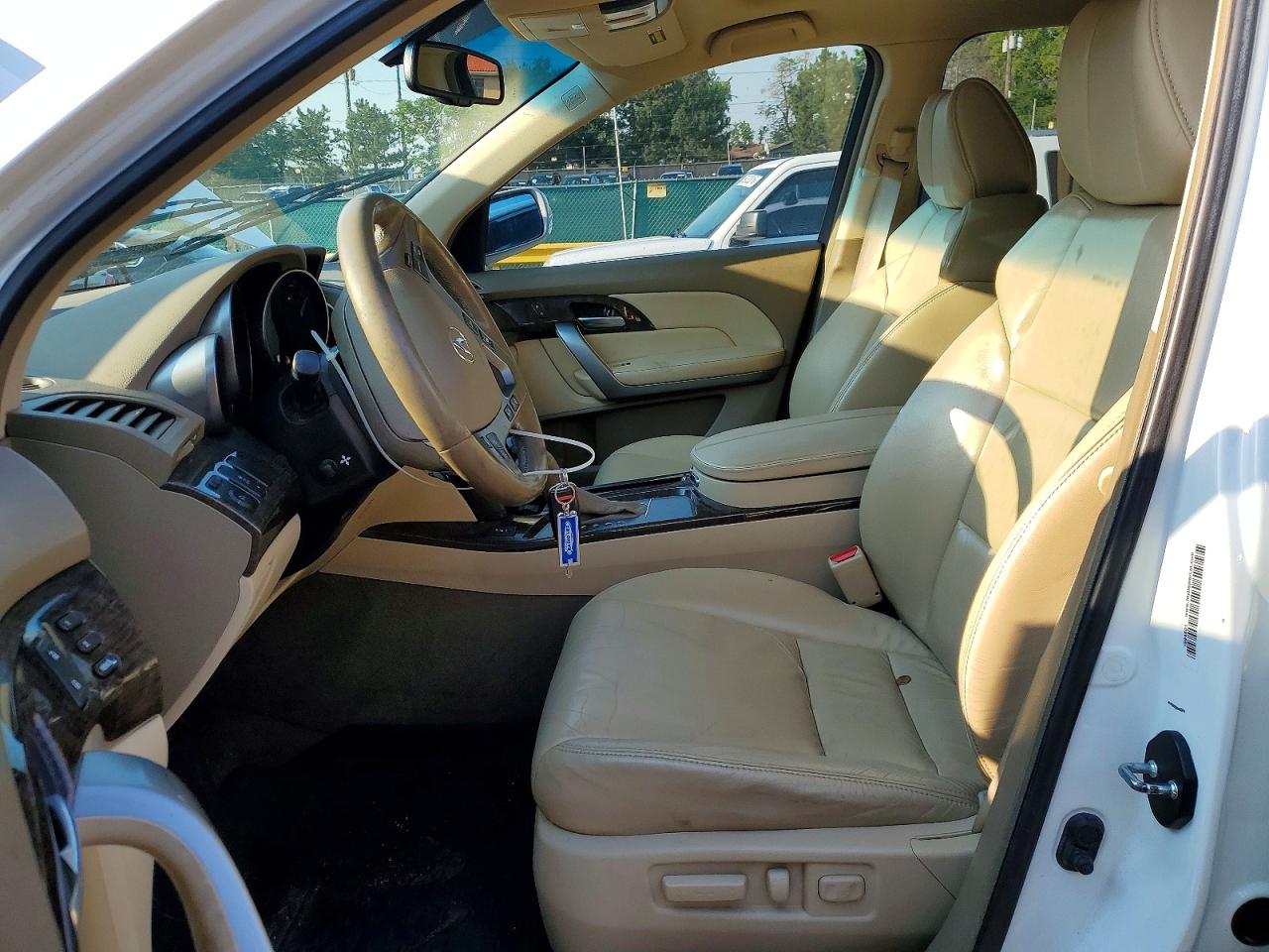 2013 Acura Mdx Technology White vin: 2HNYD2H31DH516686