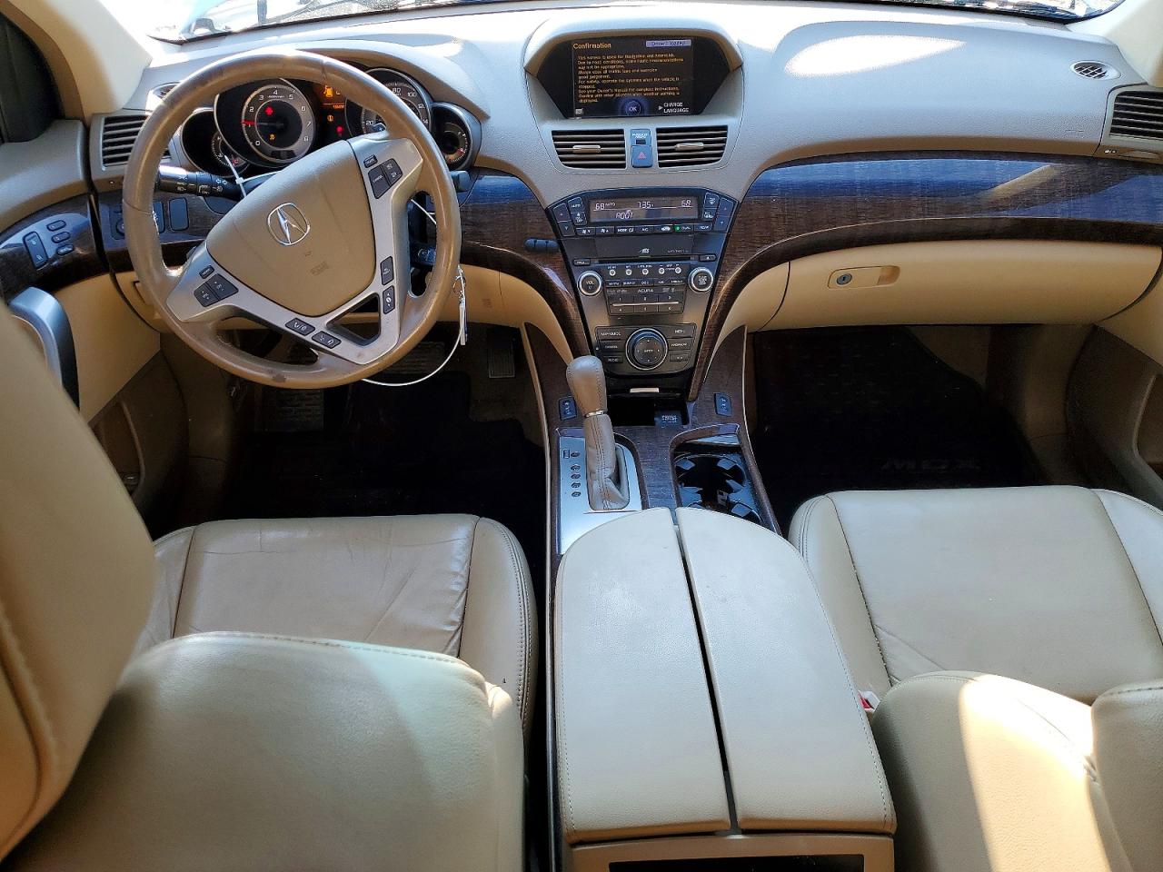 2013 Acura Mdx Technology White vin: 2HNYD2H31DH516686