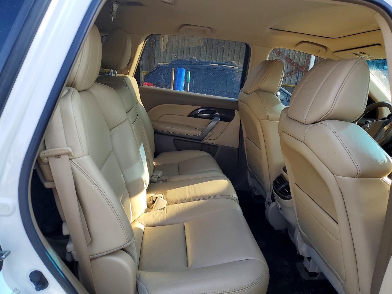 2013 Acura Mdx Technology White vin: 2HNYD2H31DH516686