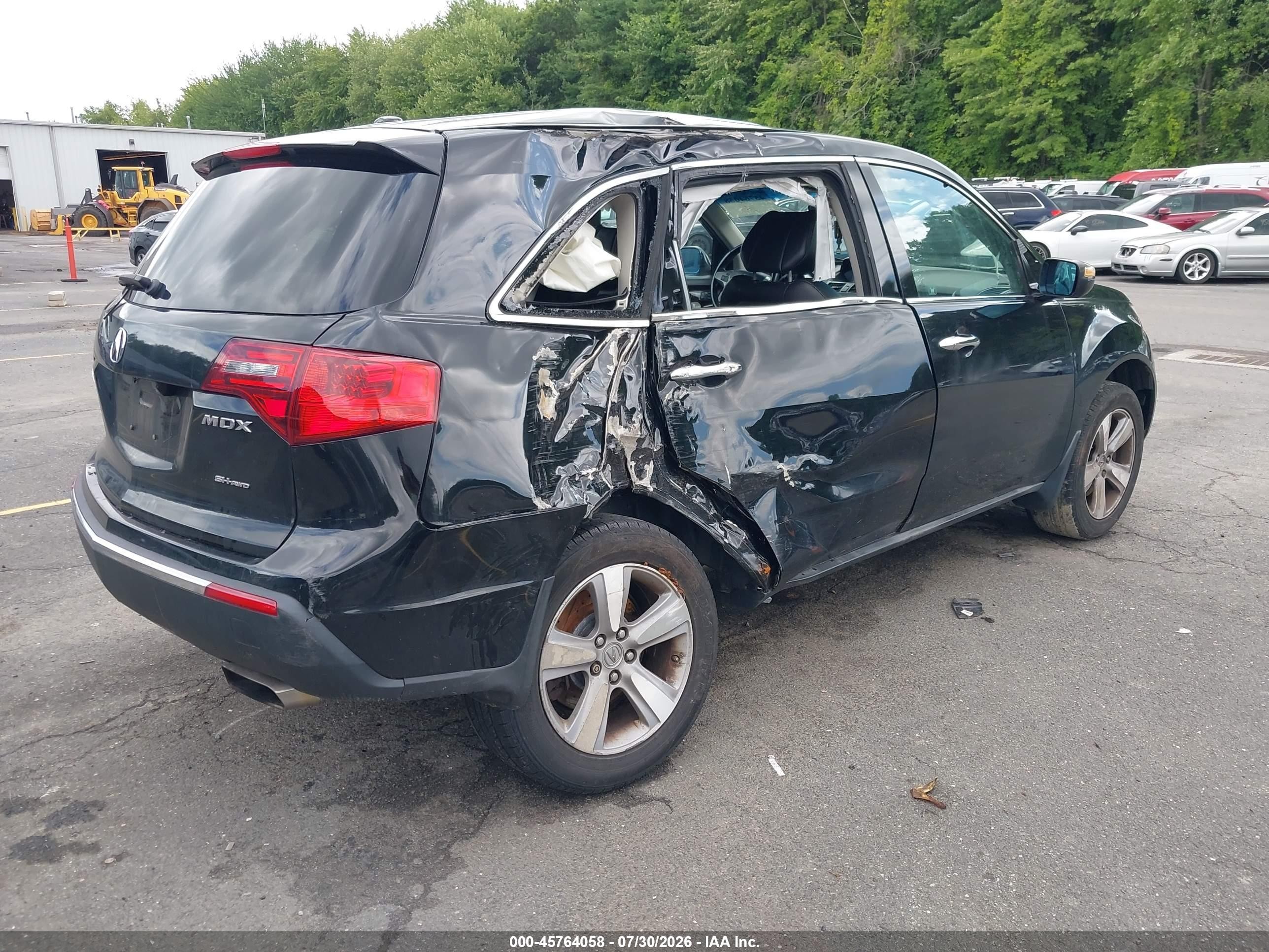 2012 Acura Mdx Technology Package Black vin: 2HNYD2H32CH500883