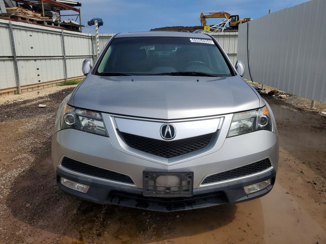 2012 Acura Mdx Technology Silver vin: 2HNYD2H32CH511737