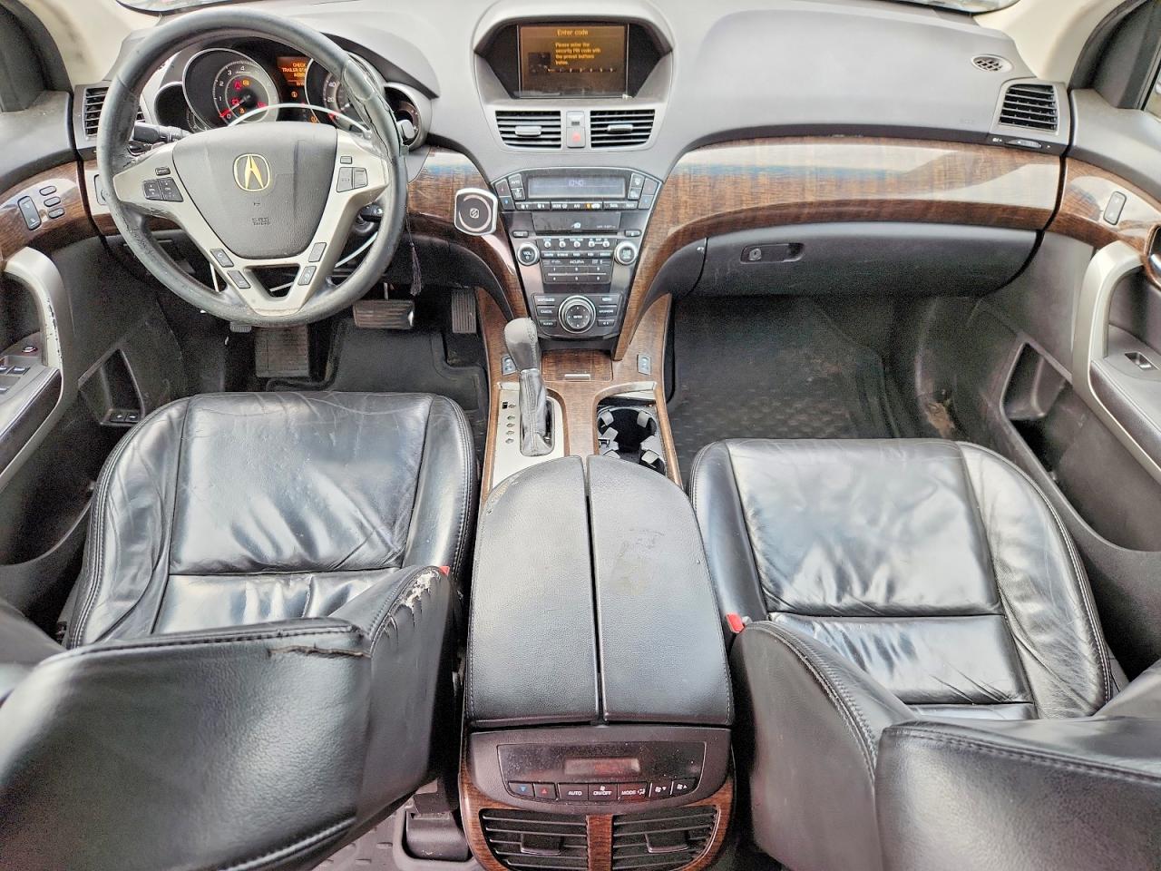 2012 Acura Mdx Technology Black vin: 2HNYD2H32CH513150