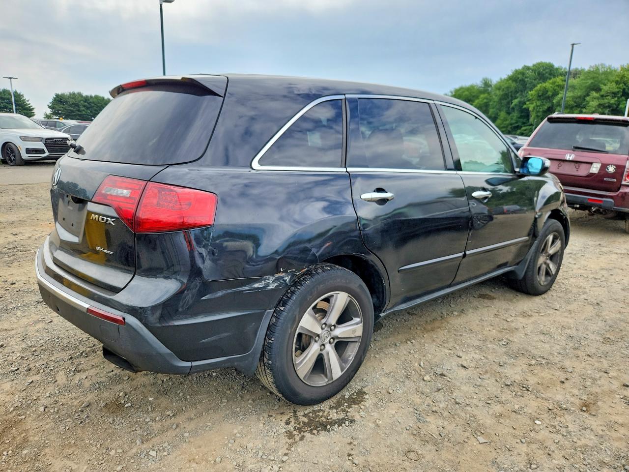 2012 Acura Mdx Technology Black vin: 2HNYD2H32CH513150