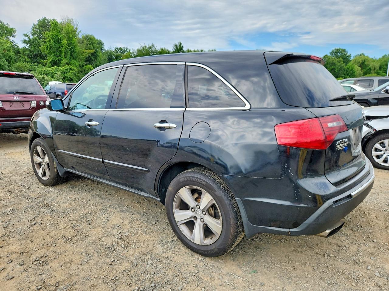 2012 Acura Mdx Technology Black vin: 2HNYD2H32CH513150