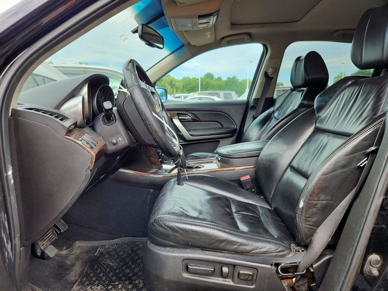 2012 Acura Mdx Technology Black vin: 2HNYD2H32CH513150