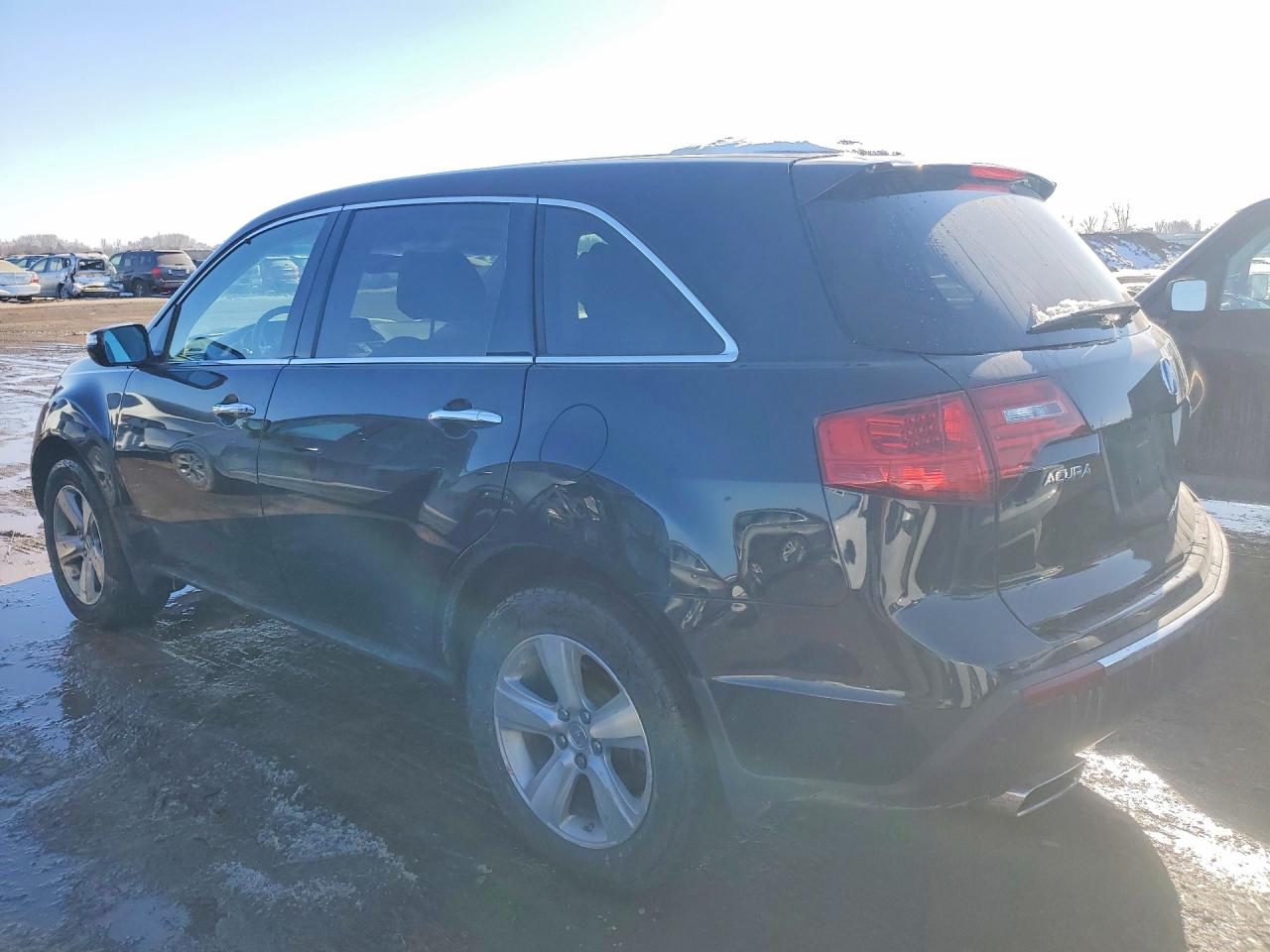 2012 Acura Mdx Technology Black vin: 2HNYD2H32CH514508