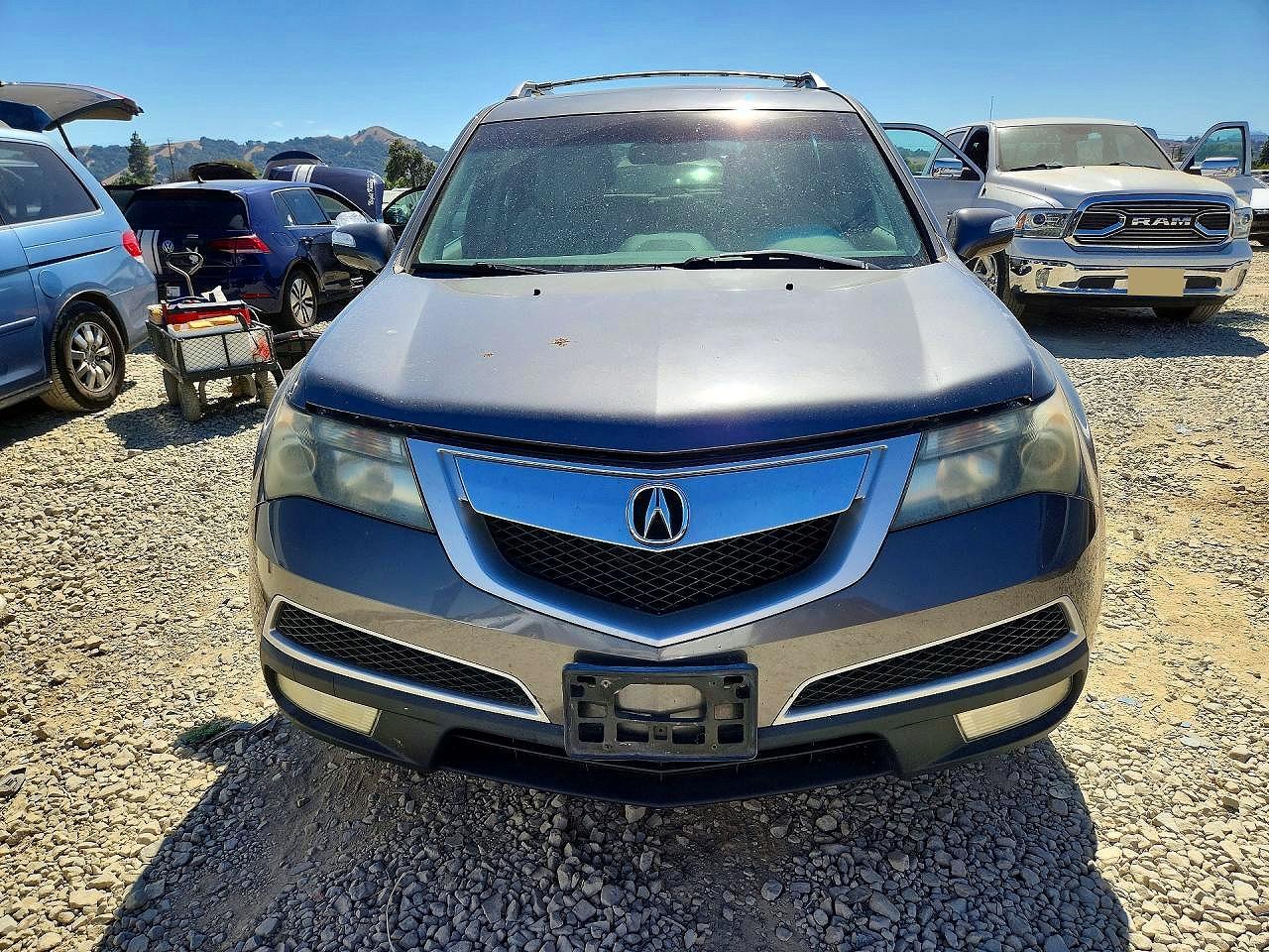 2012 Acura Mdx Technology Charcoal vin: 2HNYD2H32CH519854