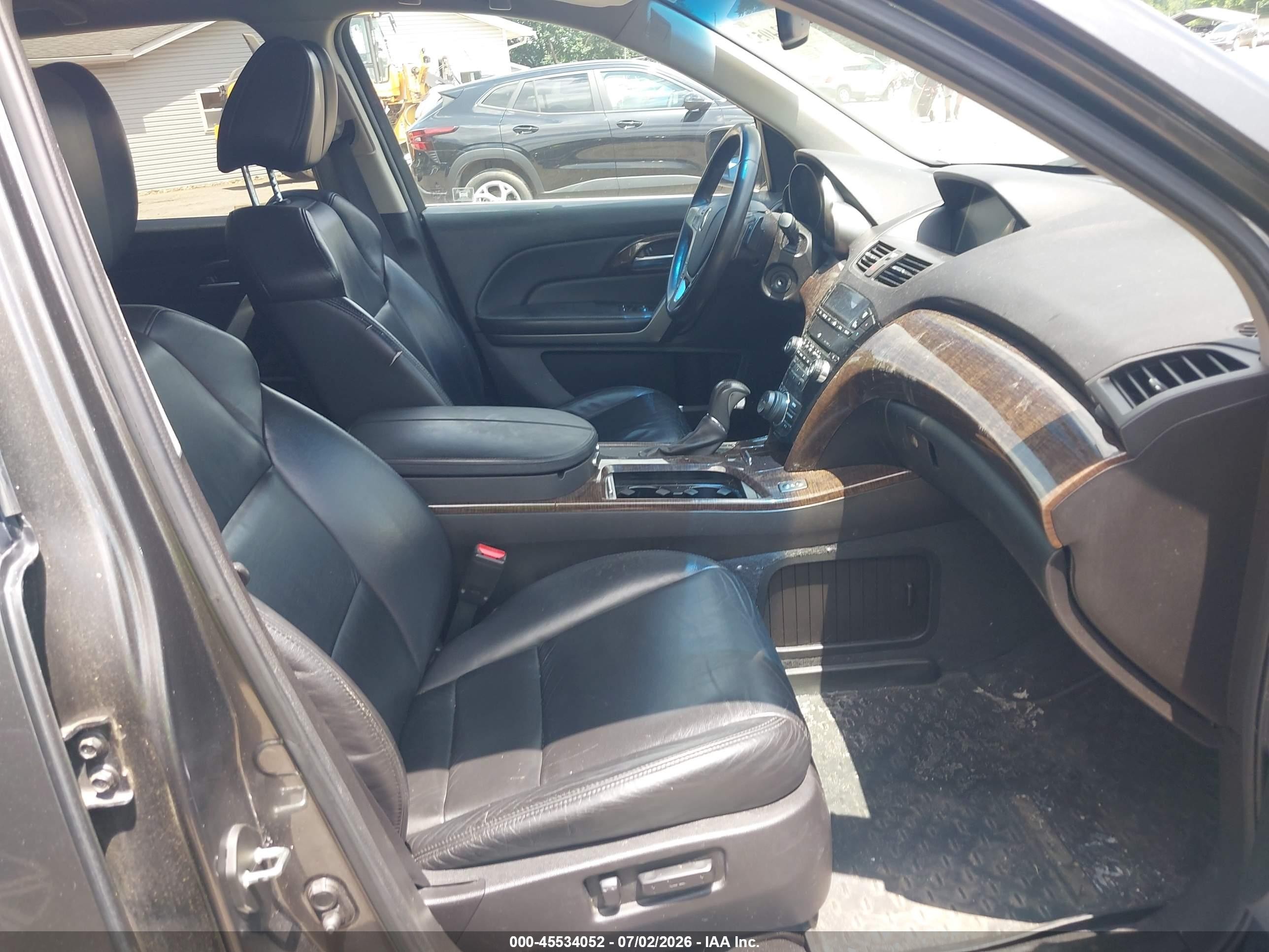 2012 Acura Mdx Technology Package Gray vin: 2HNYD2H32CH523354