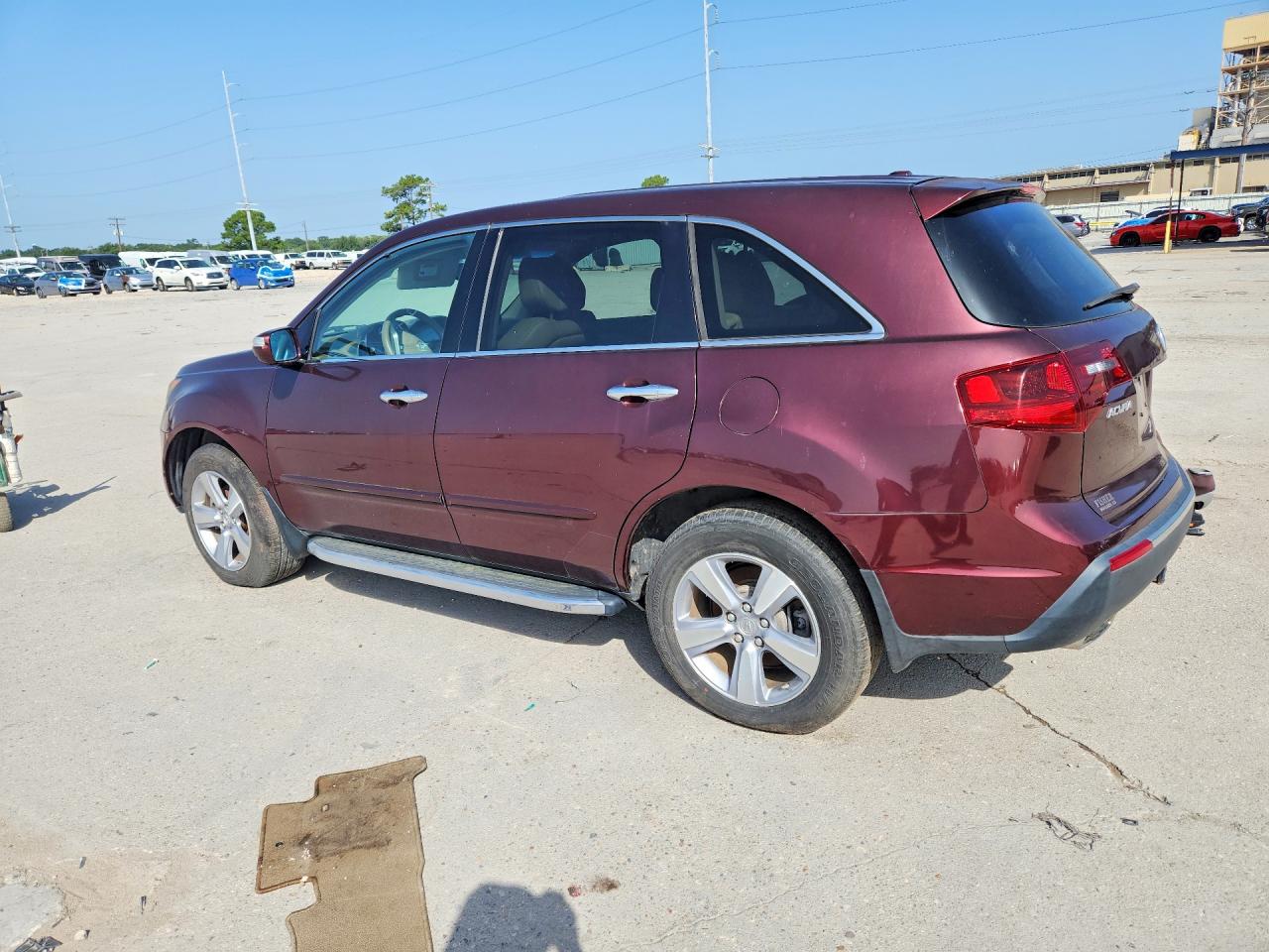 2012 Acura Mdx Technology Brown vin: 2HNYD2H32CH525640