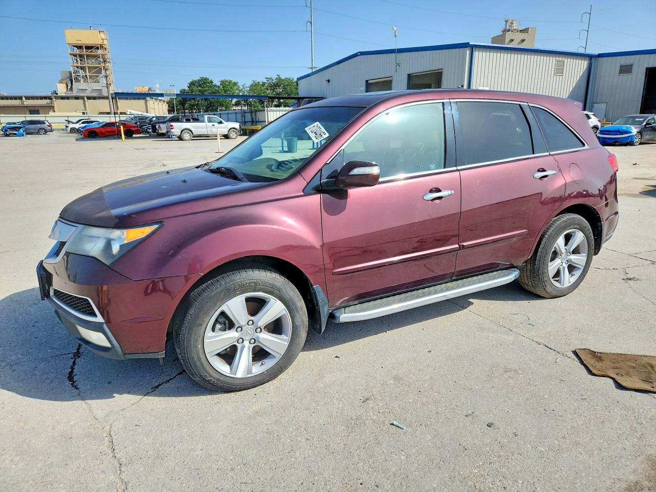 2012 Acura Mdx Technology Коричневый vin: 2HNYD2H32CH525640