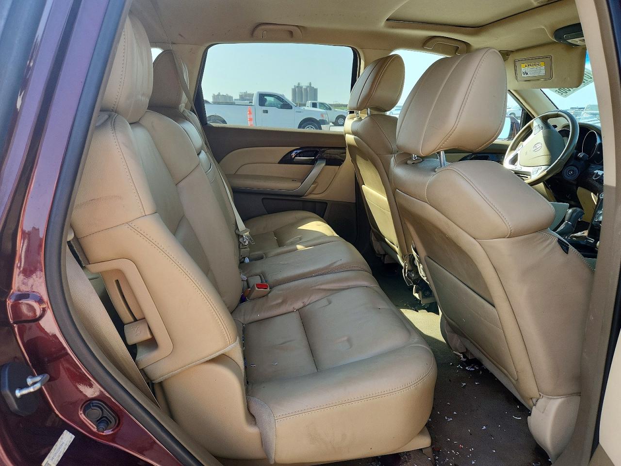 2012 Acura Mdx Technology Brown vin: 2HNYD2H32CH525640
