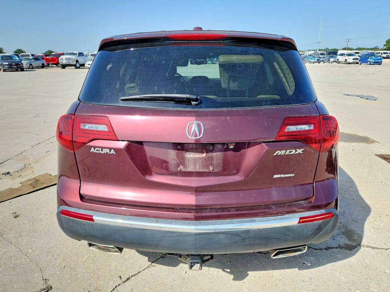 2012 Acura Mdx Technology Brown vin: 2HNYD2H32CH525640