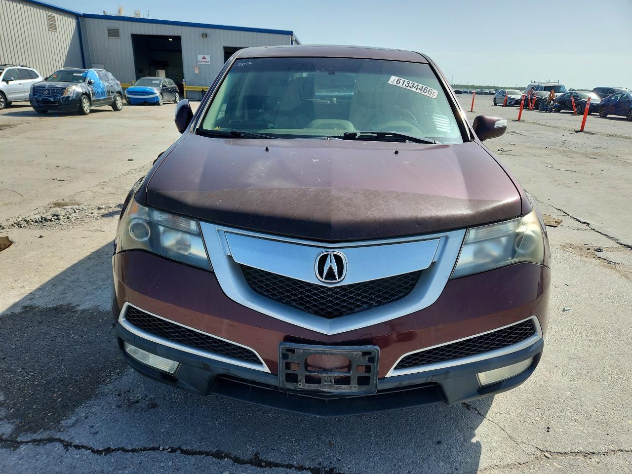 2012 Acura Mdx Technology Brown vin: 2HNYD2H32CH525640