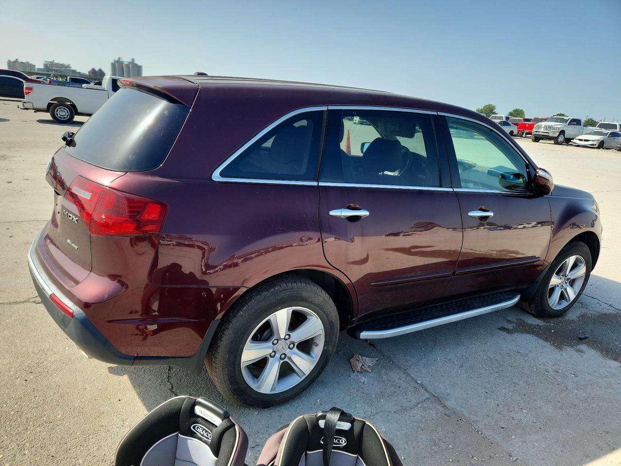 2012 Acura Mdx Technology Brown vin: 2HNYD2H32CH525640