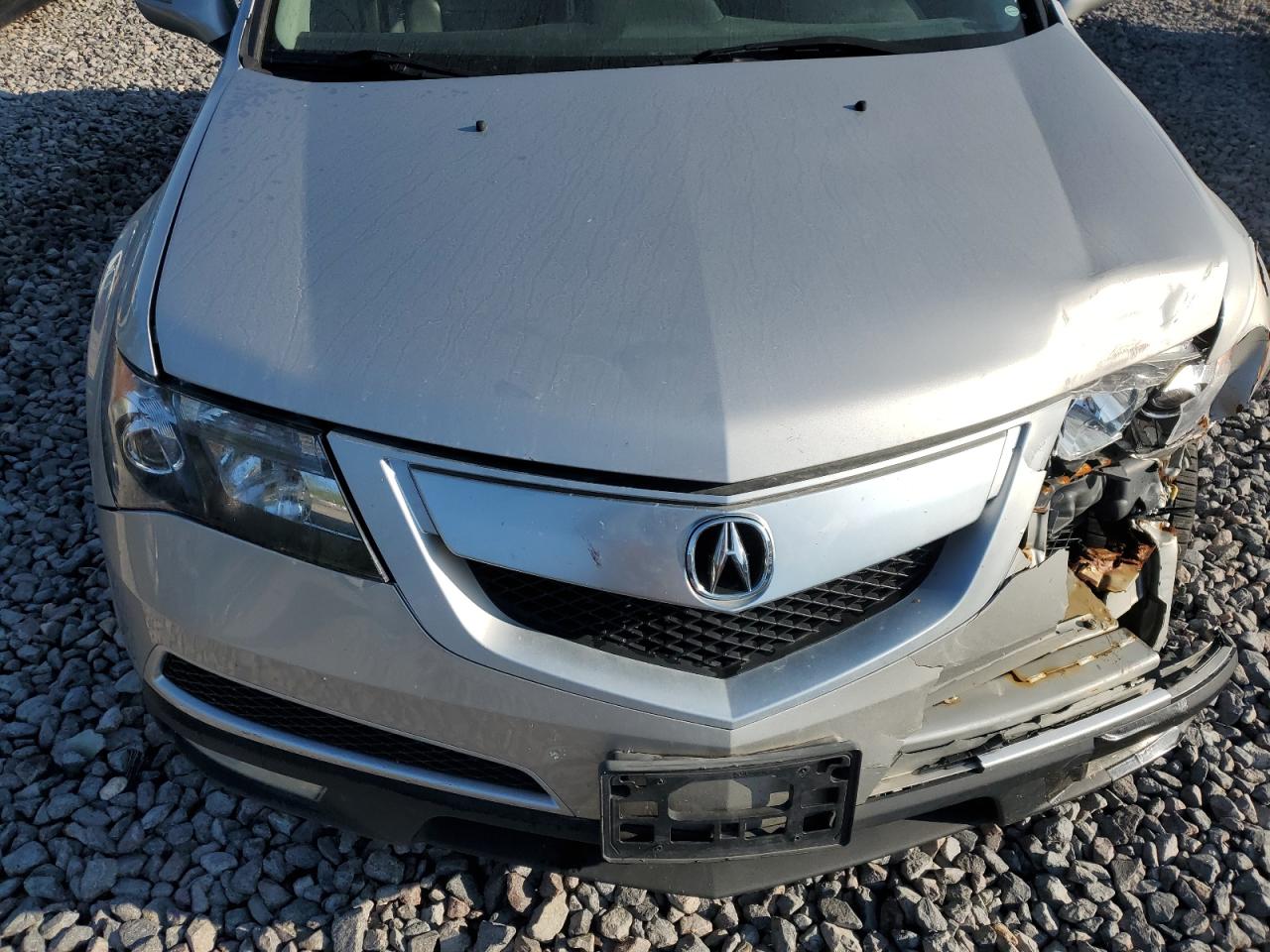 2012 Acura Mdx Technology Silver vin: 2HNYD2H32CH537934