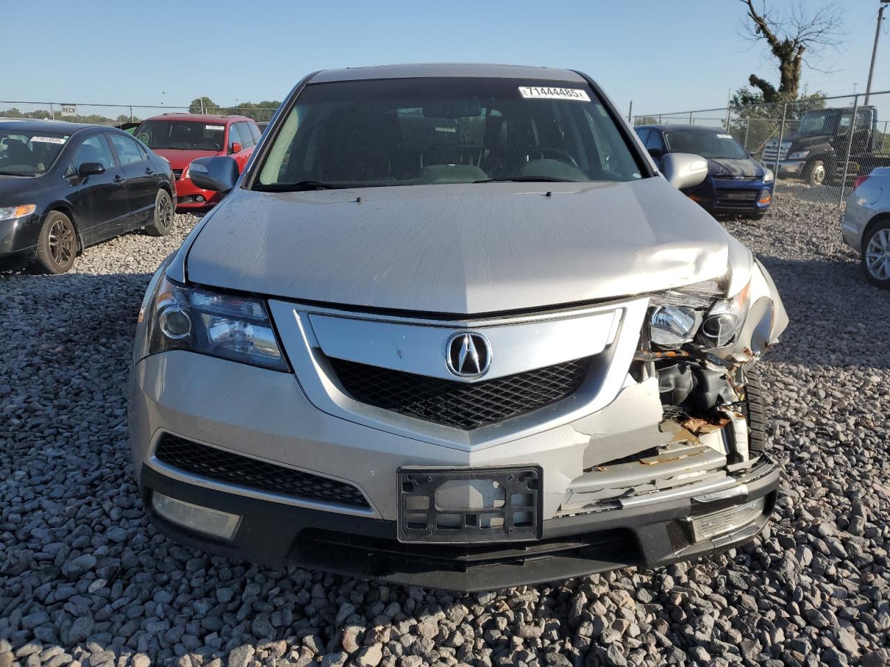 2012 Acura Mdx Technology Silver vin: 2HNYD2H32CH537934