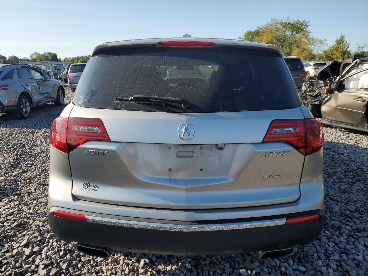 2012 Acura Mdx Technology Silver vin: 2HNYD2H32CH537934