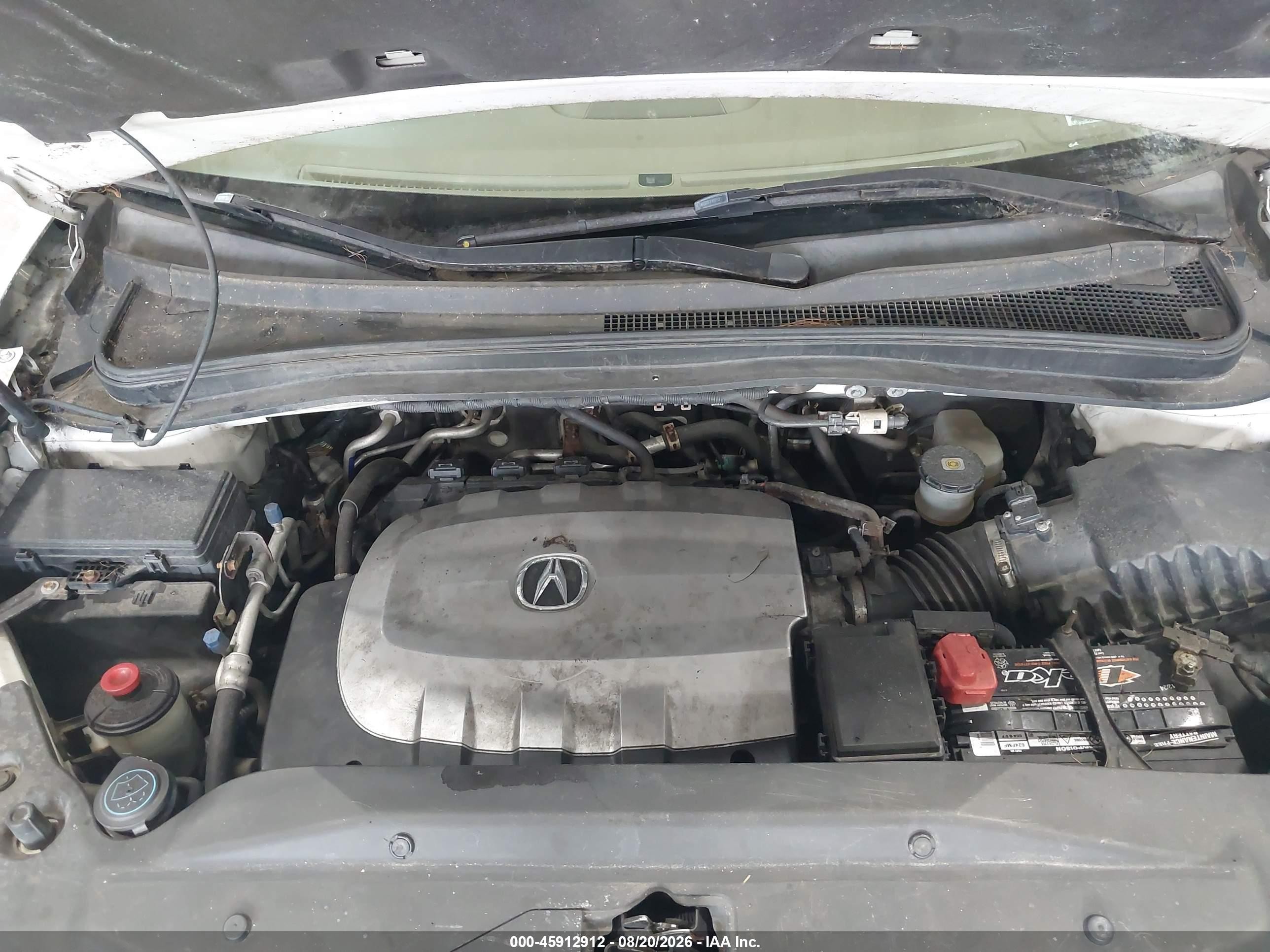 2012 Acura Mdx Technology Package White vin: 2HNYD2H32CH548772